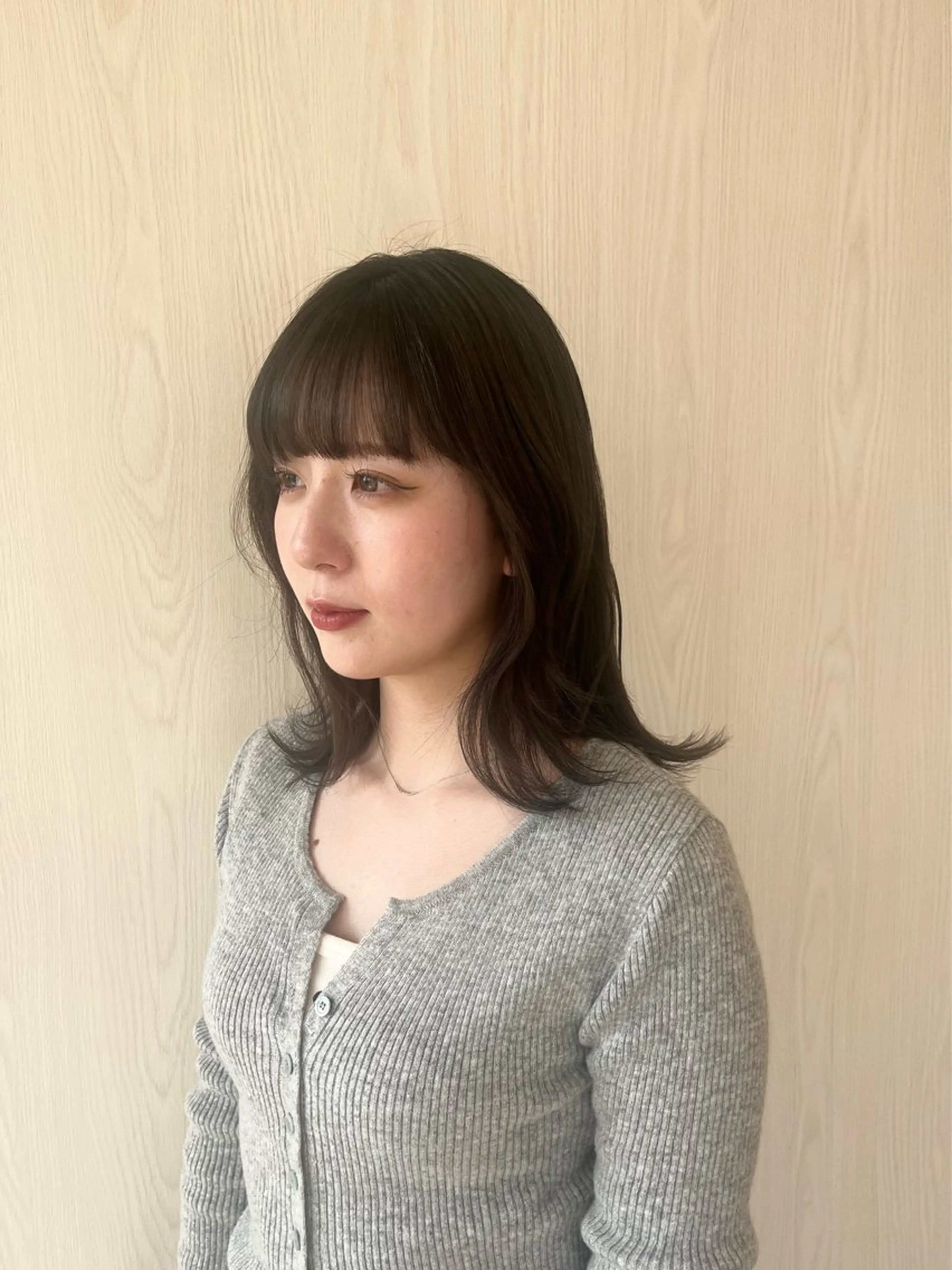 カラー グレージュ 【グラッセ】本間 さくらのヘアスタイル