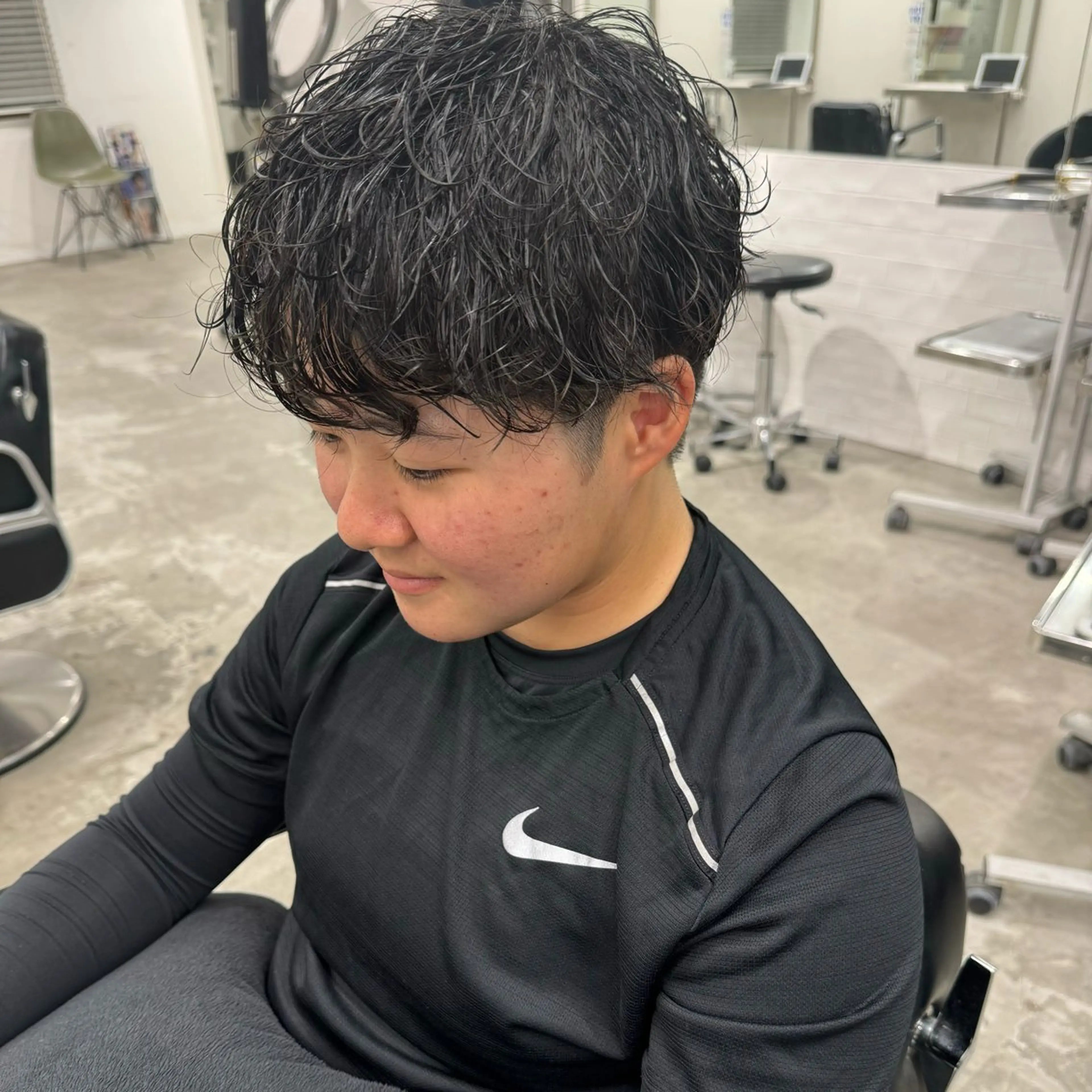 ショート パーマ shiho .のヘアスタイル