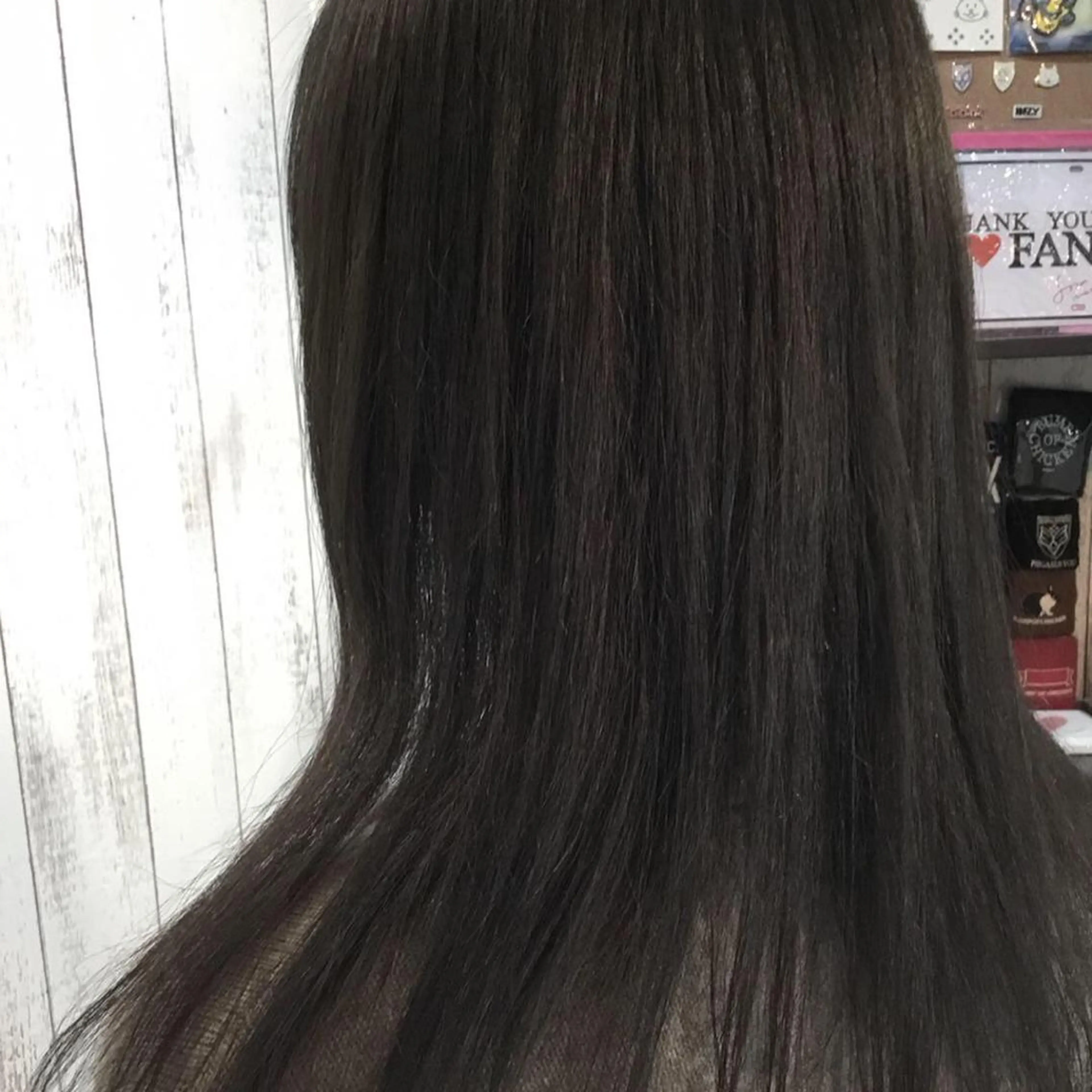 セミロング カラー パーマ 金崎 新吾のヘアスタイル