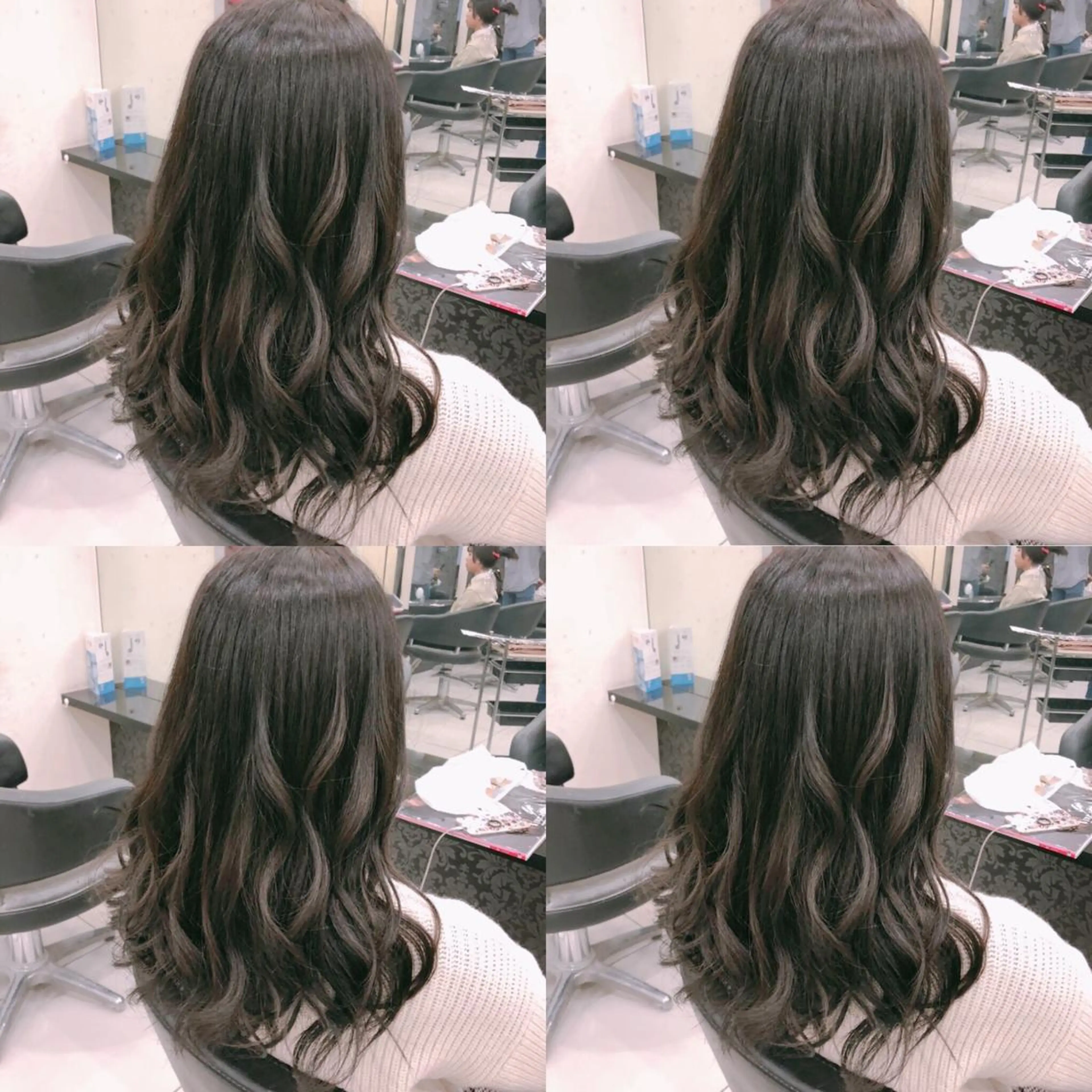 ロング カラー グレージュ 🌷MAYU 🌷のヘアスタイル