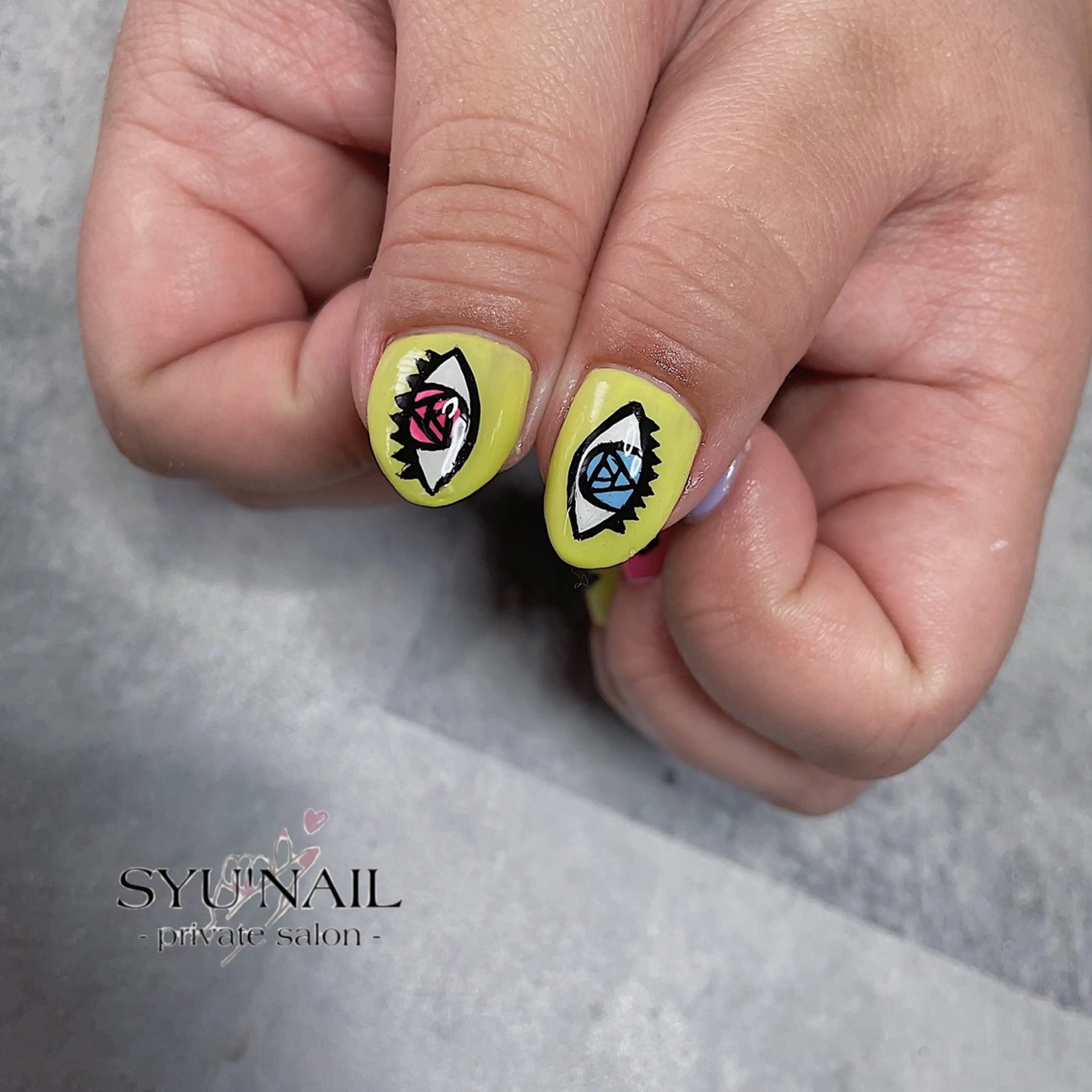 ショート ハンドネイル SYU'NAIL /YUKIのネイルデザイン