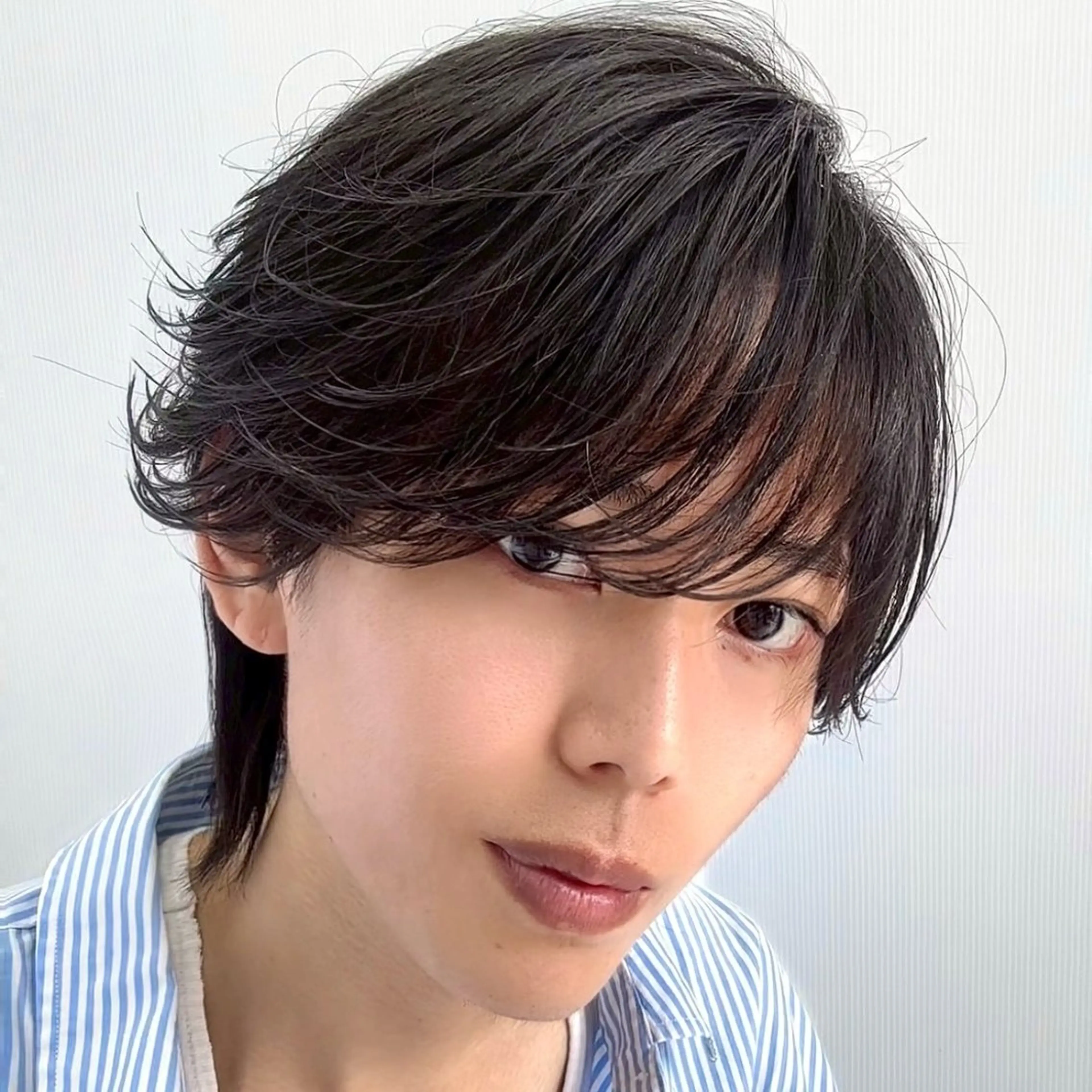 ショート メンズ メンズウルフカット ウルフカット カット 【GRANDEUR】 石橋亜嘉史のヘアスタイル