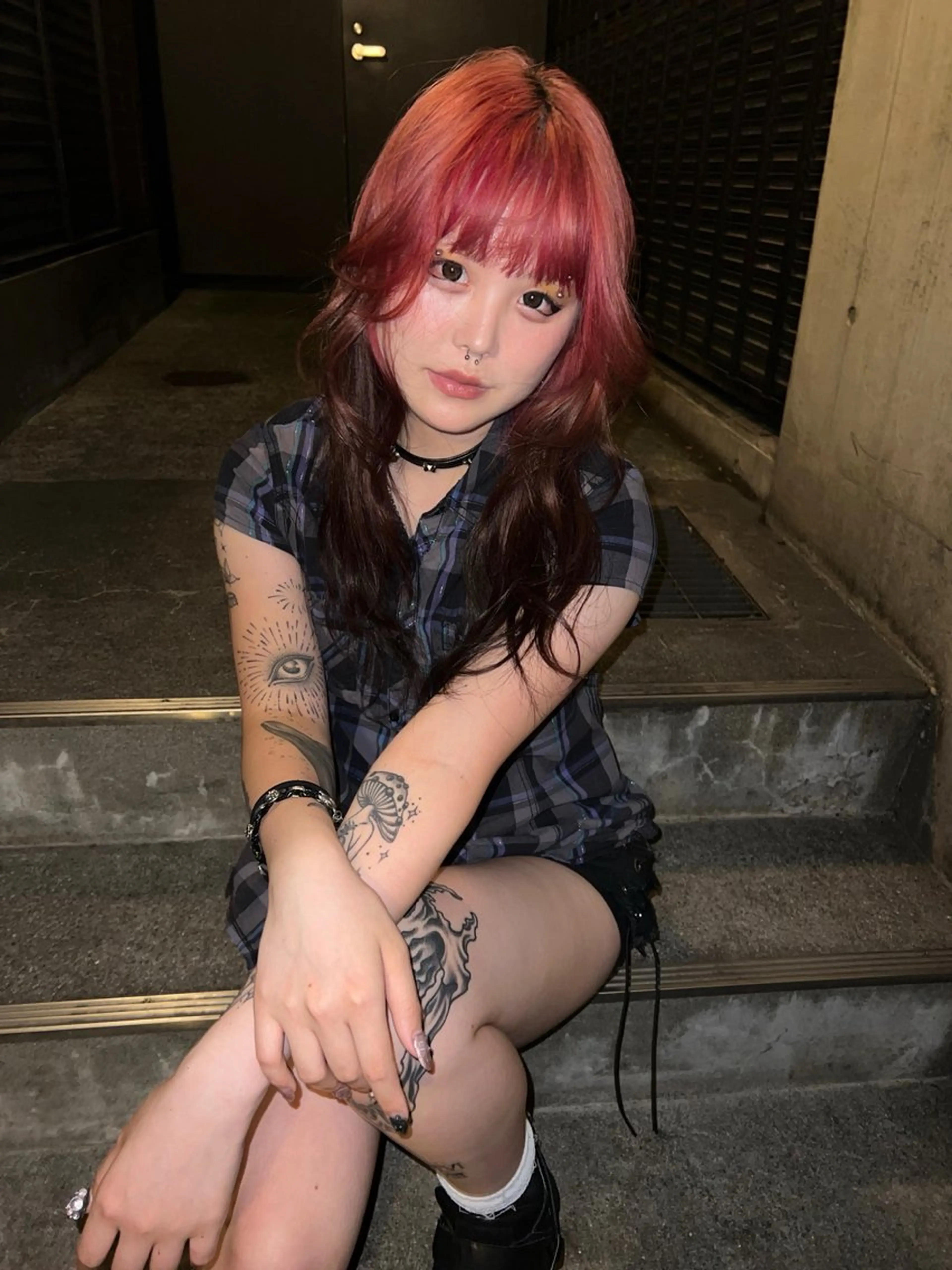 ロング ヘアカラー トリートメント 🎀ハイトーン カラー/宮澤　希🎀のヘアスタイル