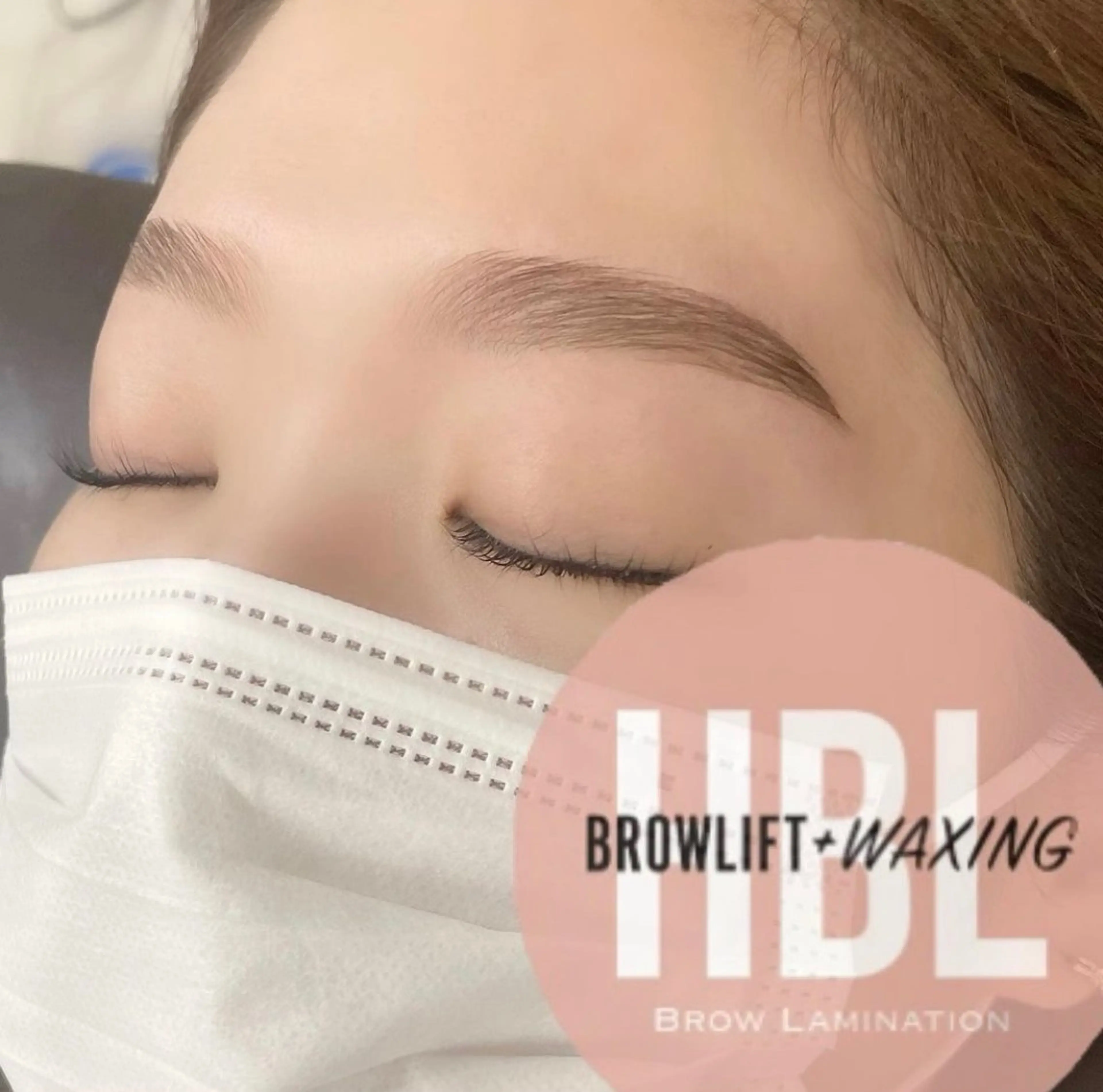 アイブロウ ハリウッドブロウリフト 山田 れいこのマツエク・マツパデザイン