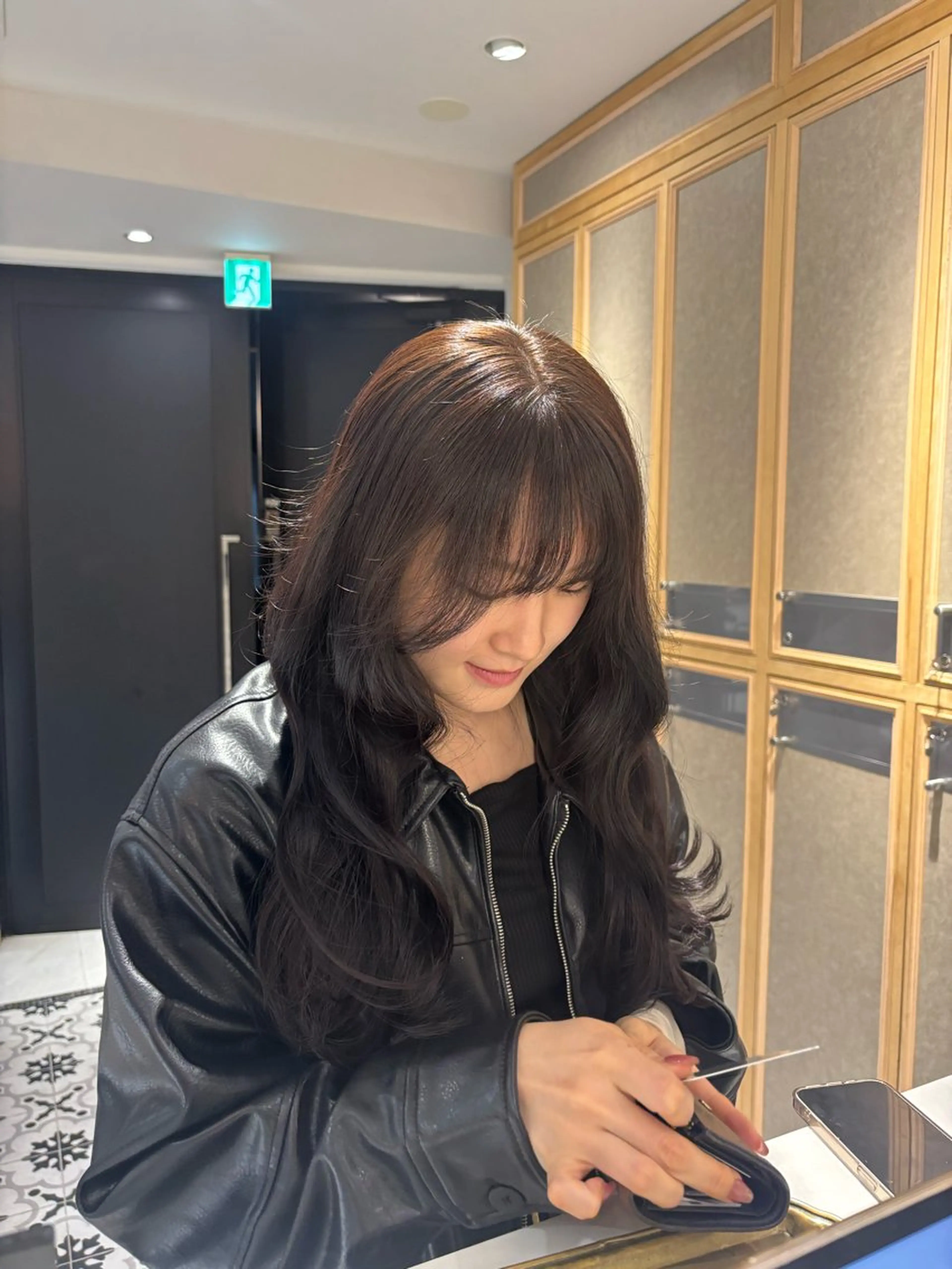 ロング カラー ヘアカラー トリートメント ヘアセット 莉瑠 / モデル価格募集🐃のヘアスタイル