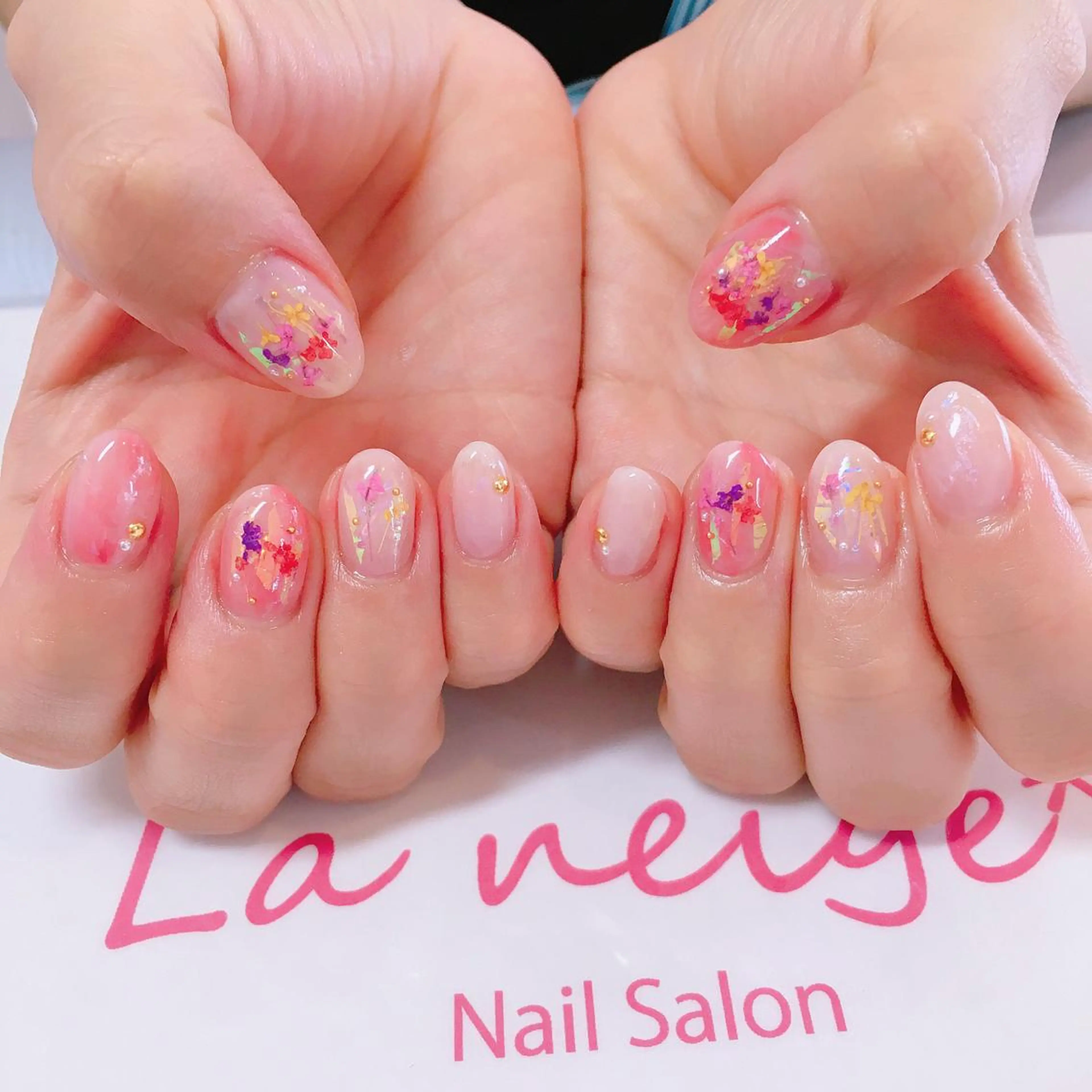 ネイル La neige* yuki 🐩🌙のネイルデザイン