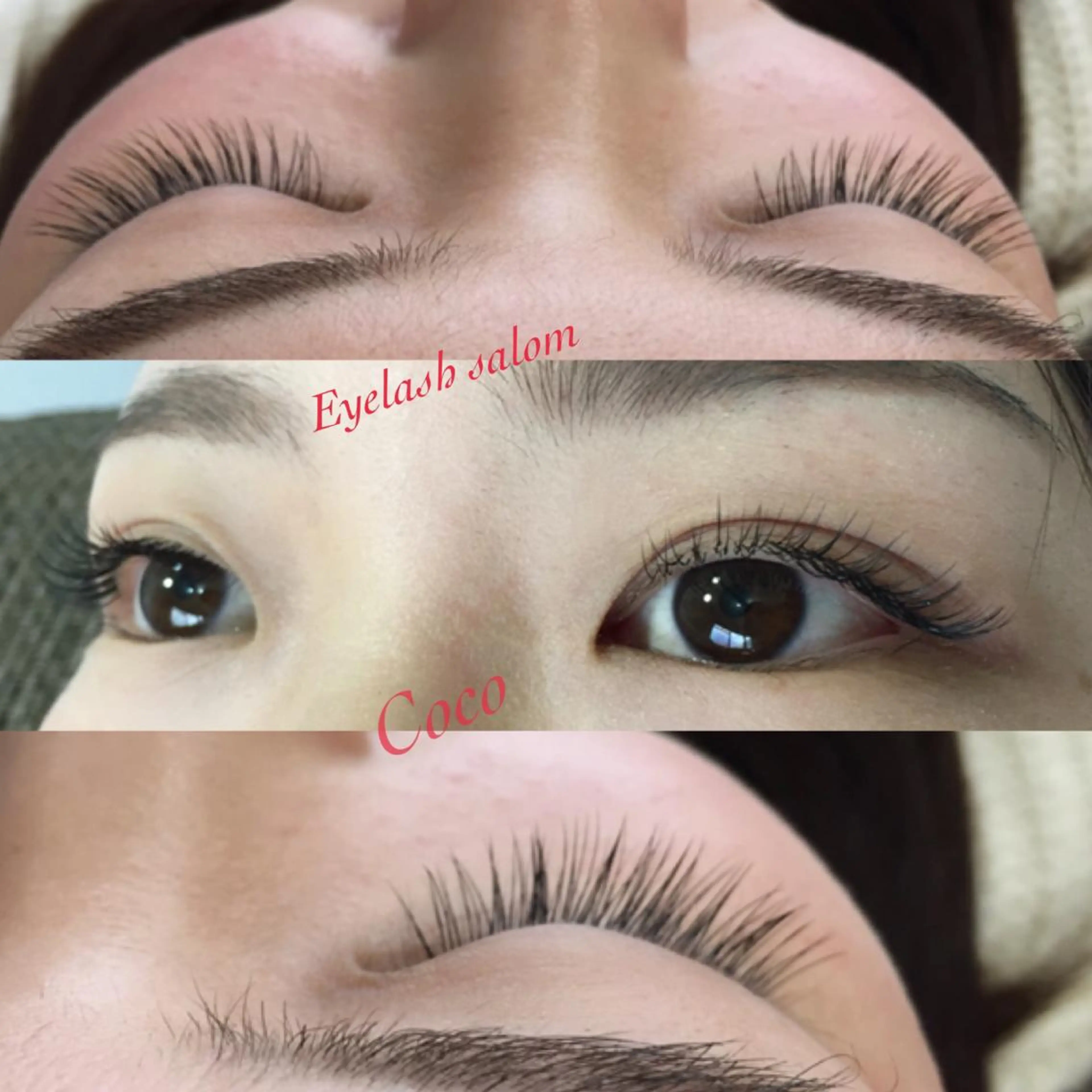 マツエク・マツパ ナチュラル Eyelash CoCoのマツエク・マツパデザイン