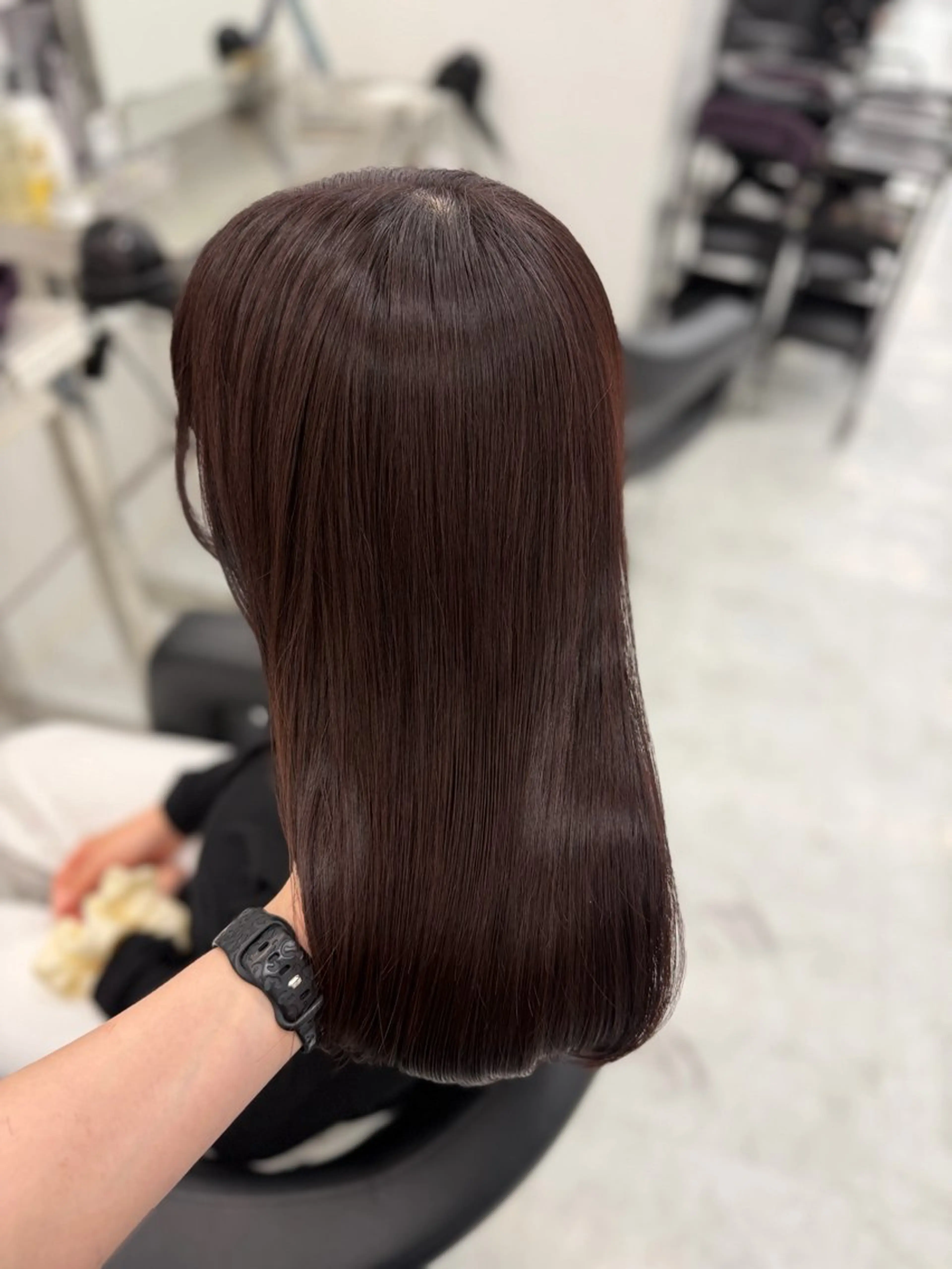 カラー カット ヘアカラー トリートメント 透明感ベージュ🎀 Anju/渋谷🎀のヘアスタイル