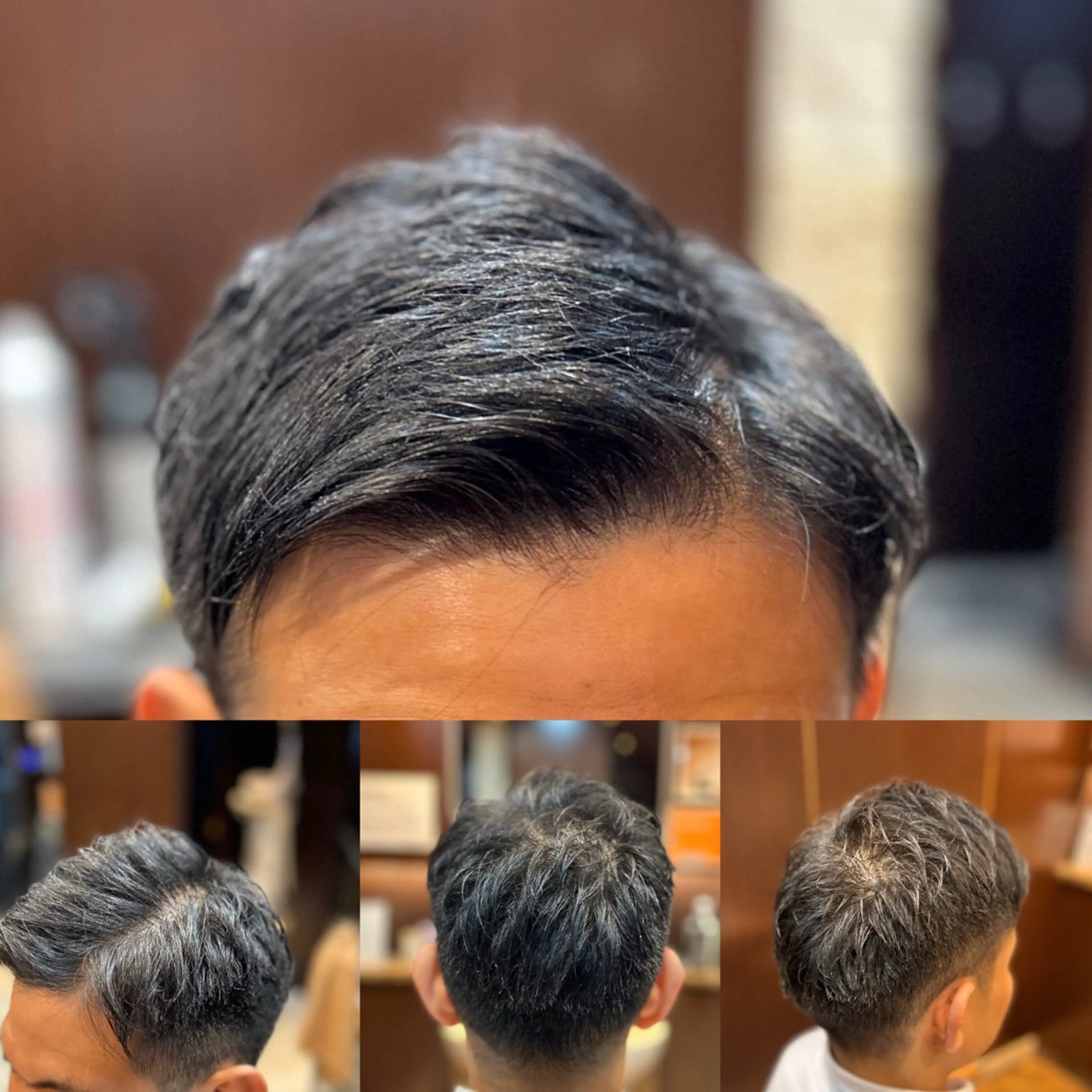 ショート メンズ カット 根尾 海咲のヘアスタイル