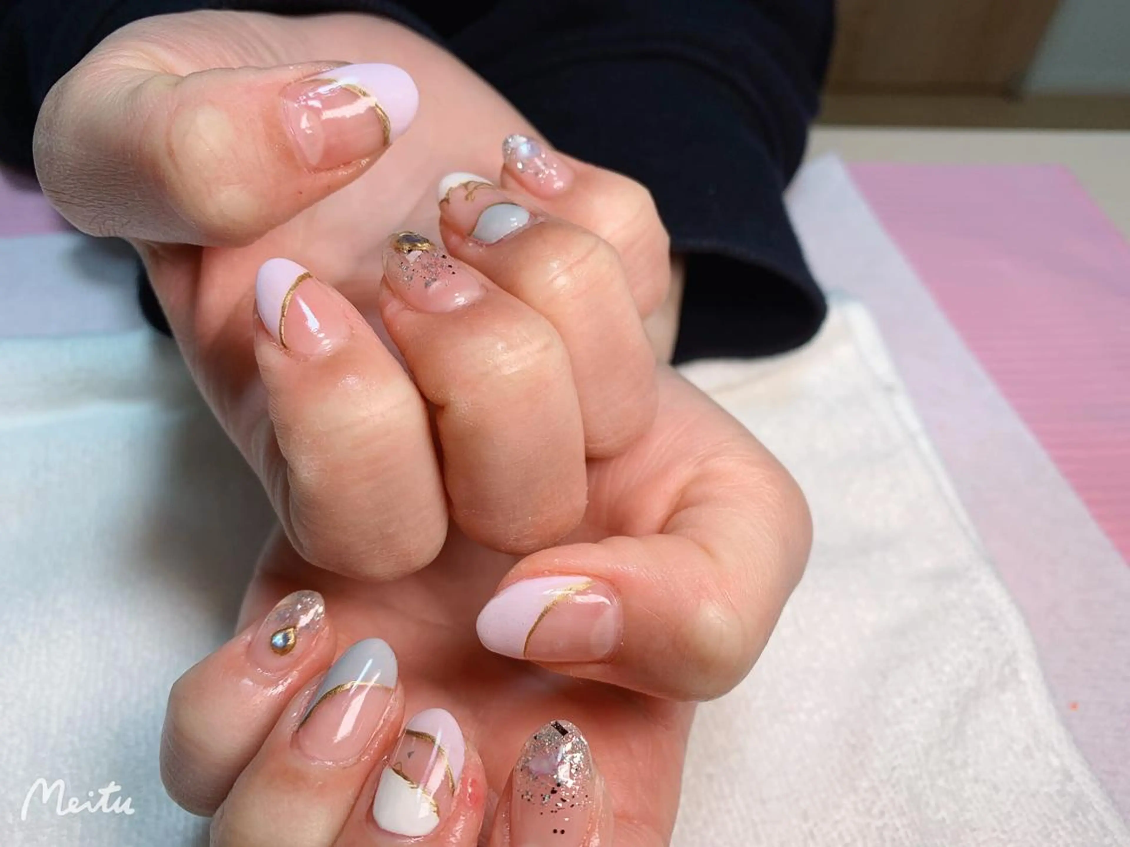 ネイル 持ち込み miu miuのネイルデザイン