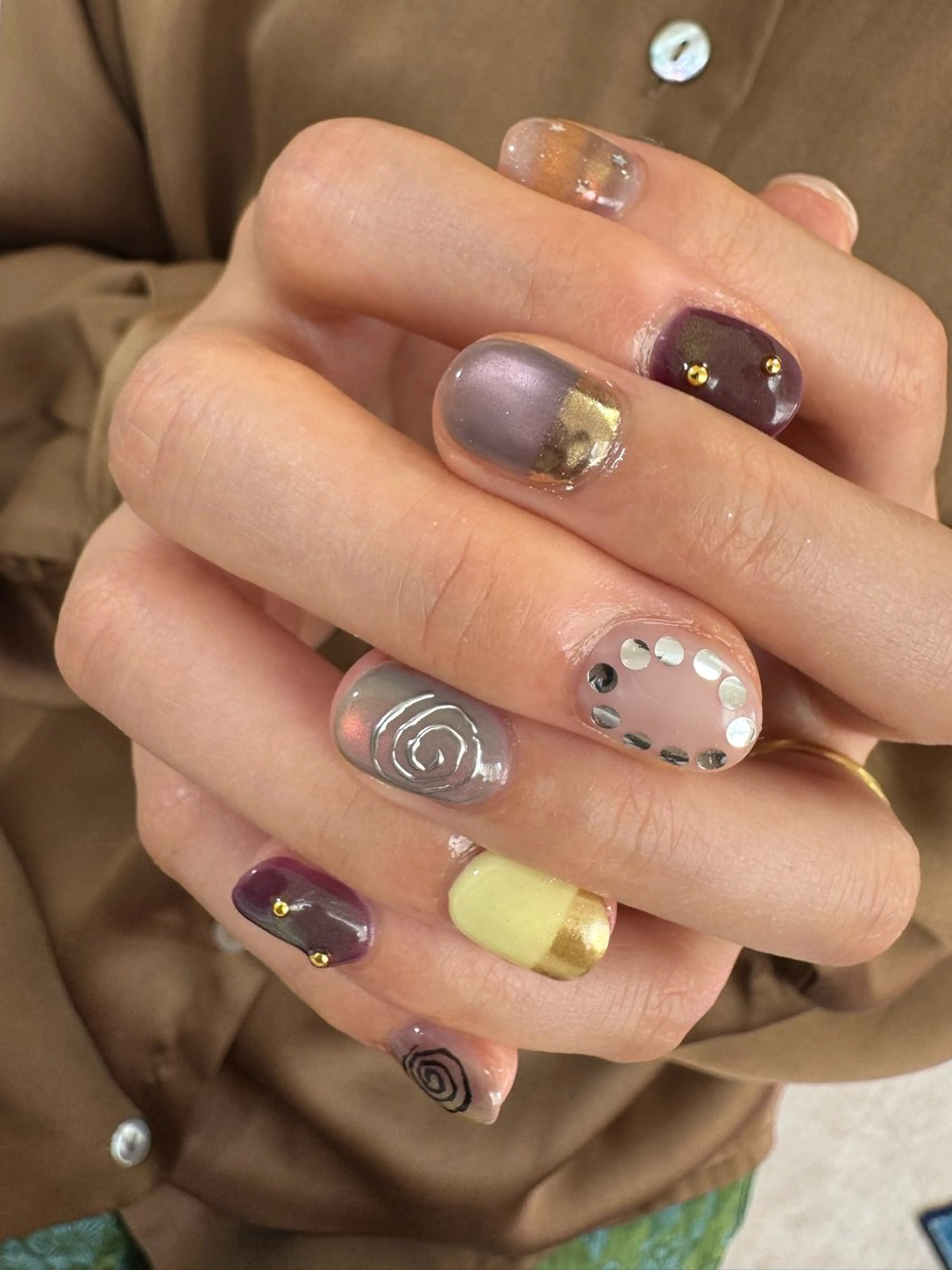 ネイル ハンドネイル tsumeasobi 🪬macoのネイルデザイン