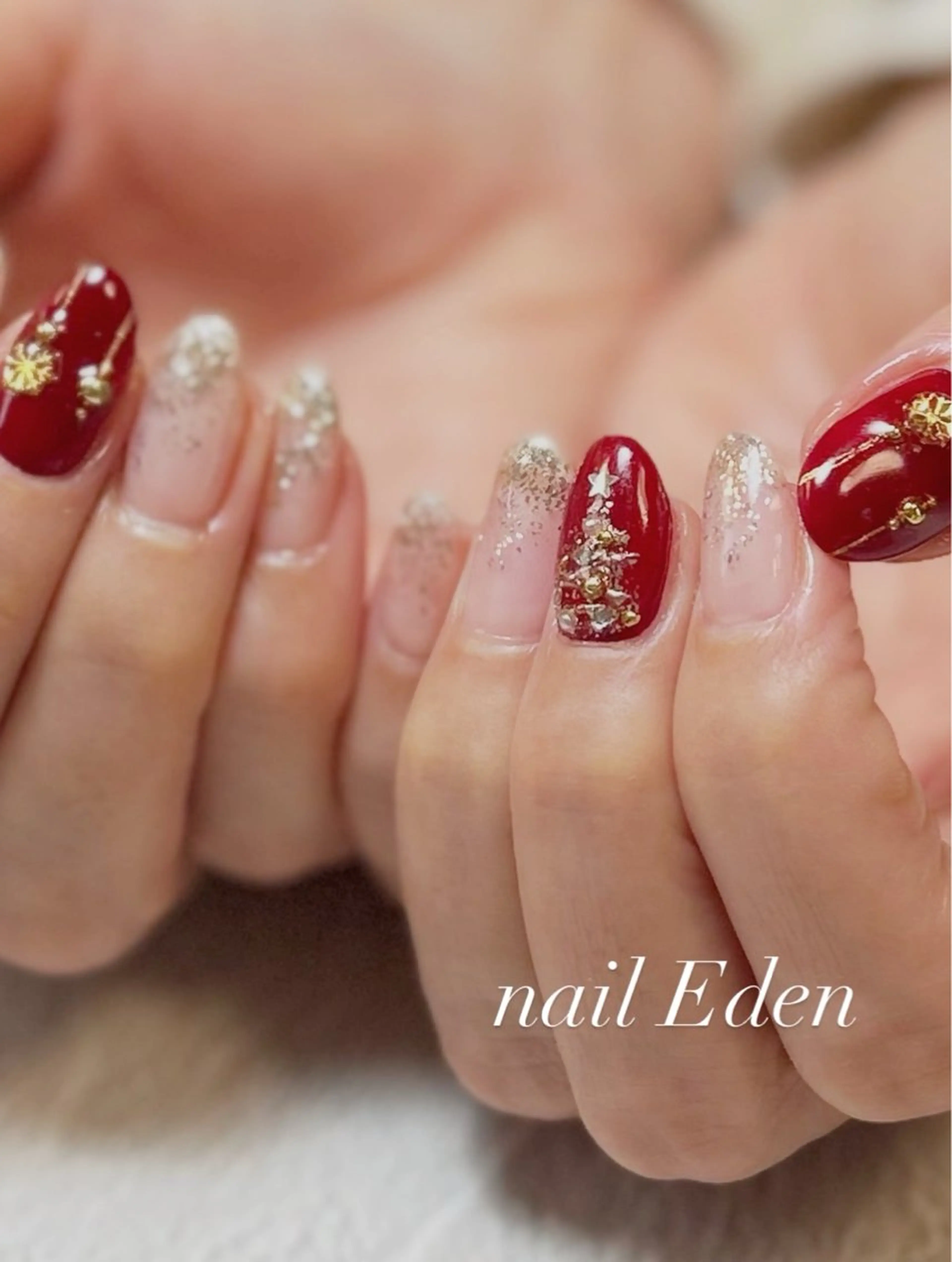 ネイル 持ち込み Eden ♾️のネイルデザイン