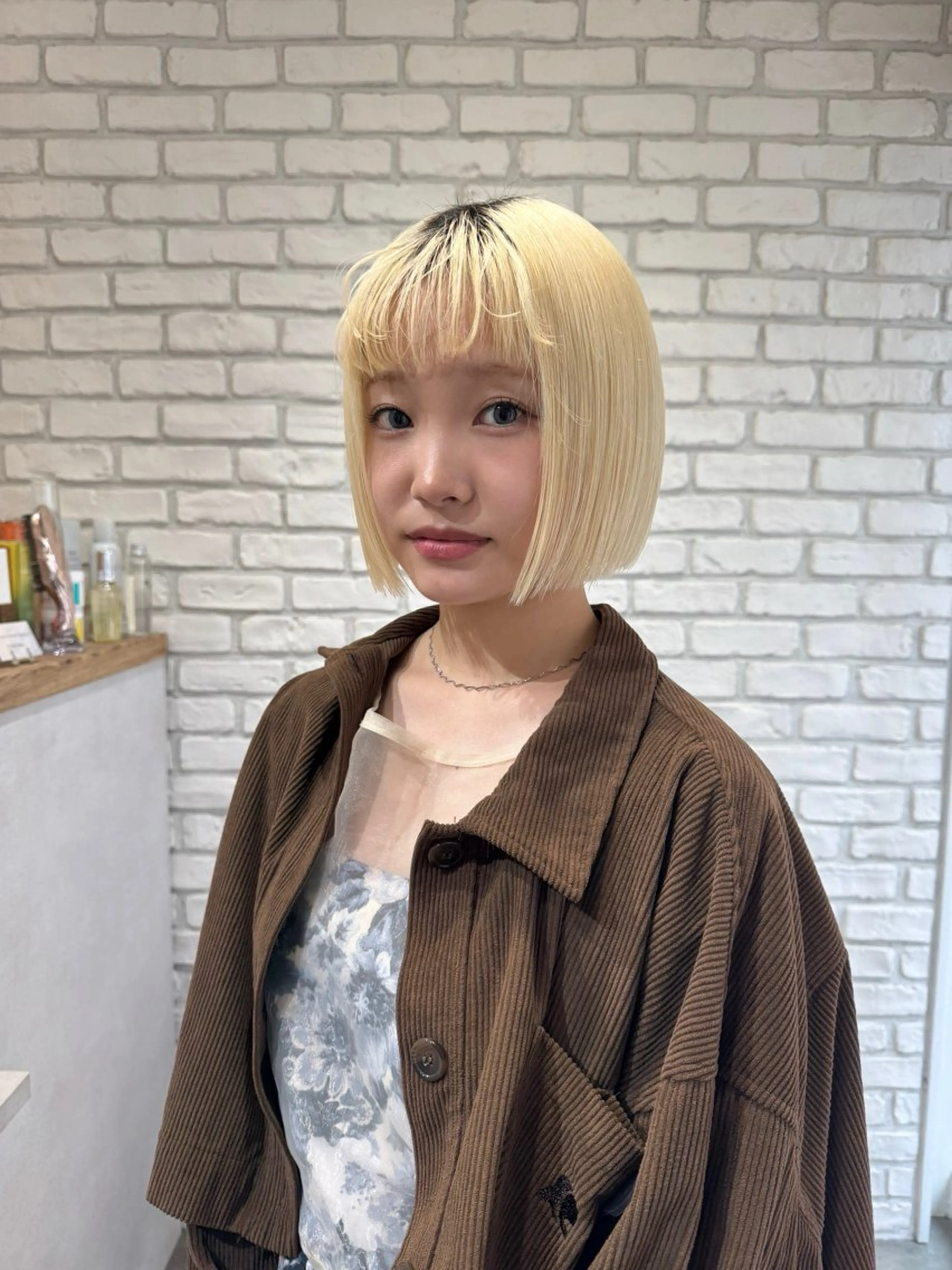 カット+ダブルカラー(ブリーチ)+Aujuatrの写真