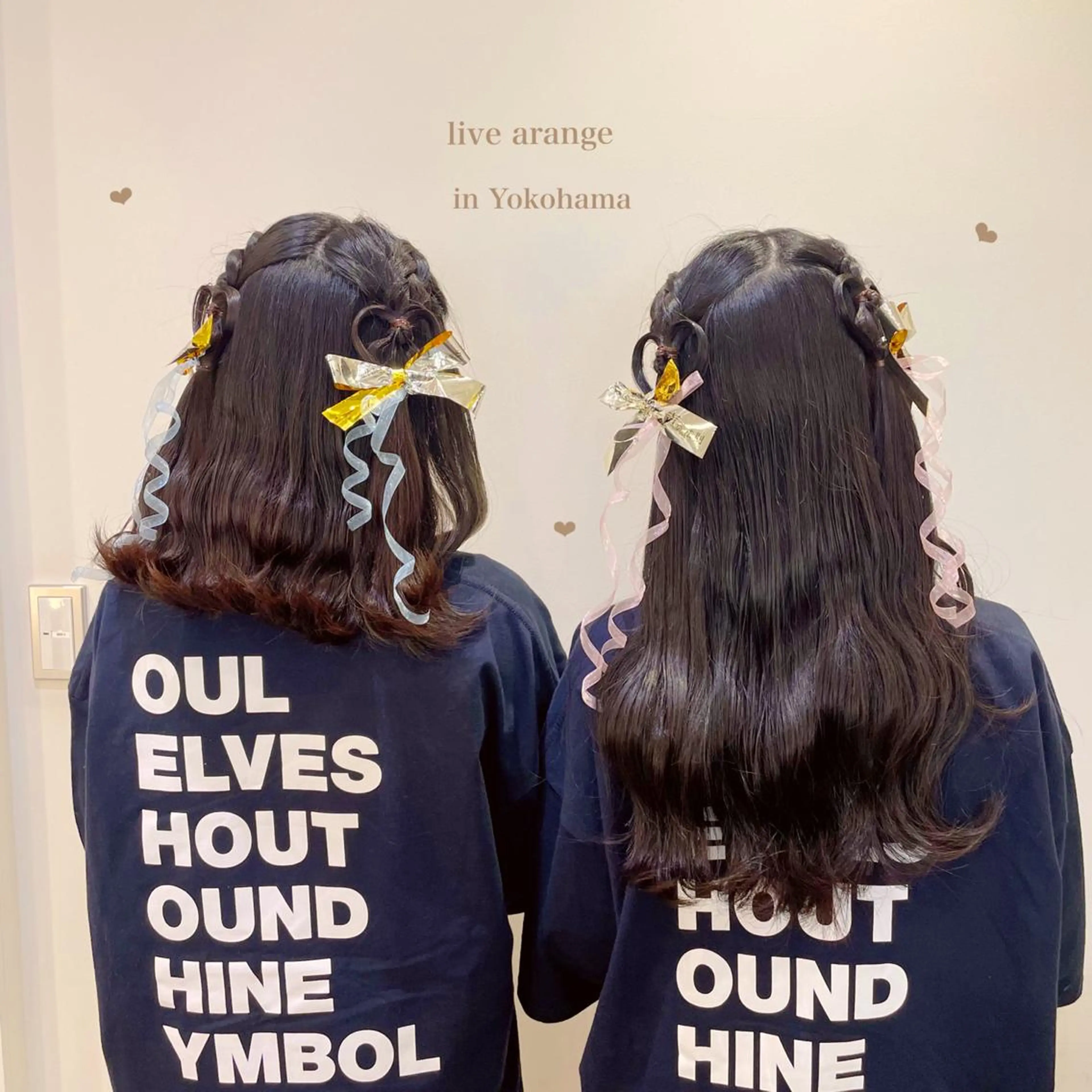 セミロング ヘアアレンジ エクステ/ハイトーン 🐏☁️miminaのヘアスタイル