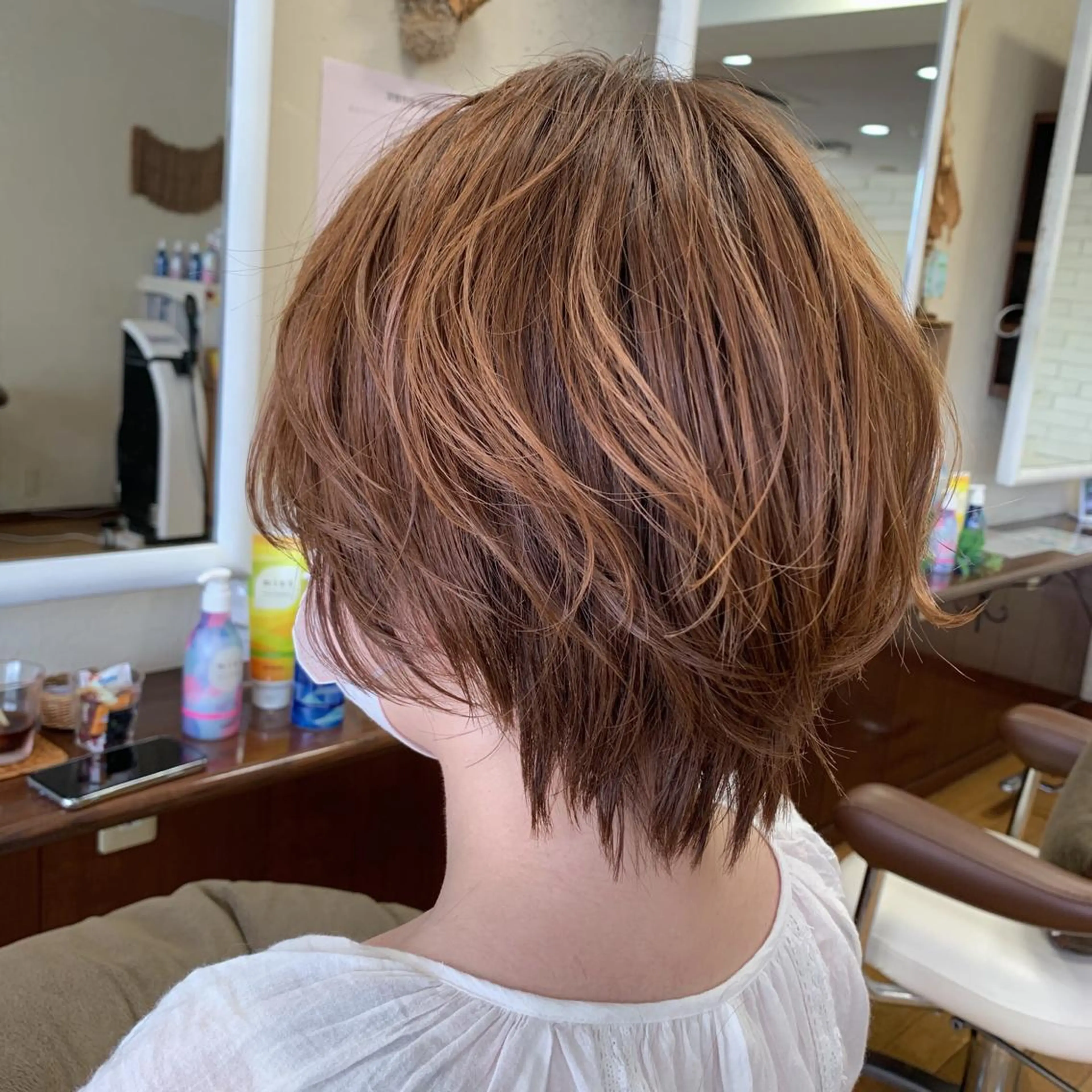 🌞毎日の朝を楽に🌞 コスメパーマ+似合わせカット+3倍濃縮トリートメントの写真