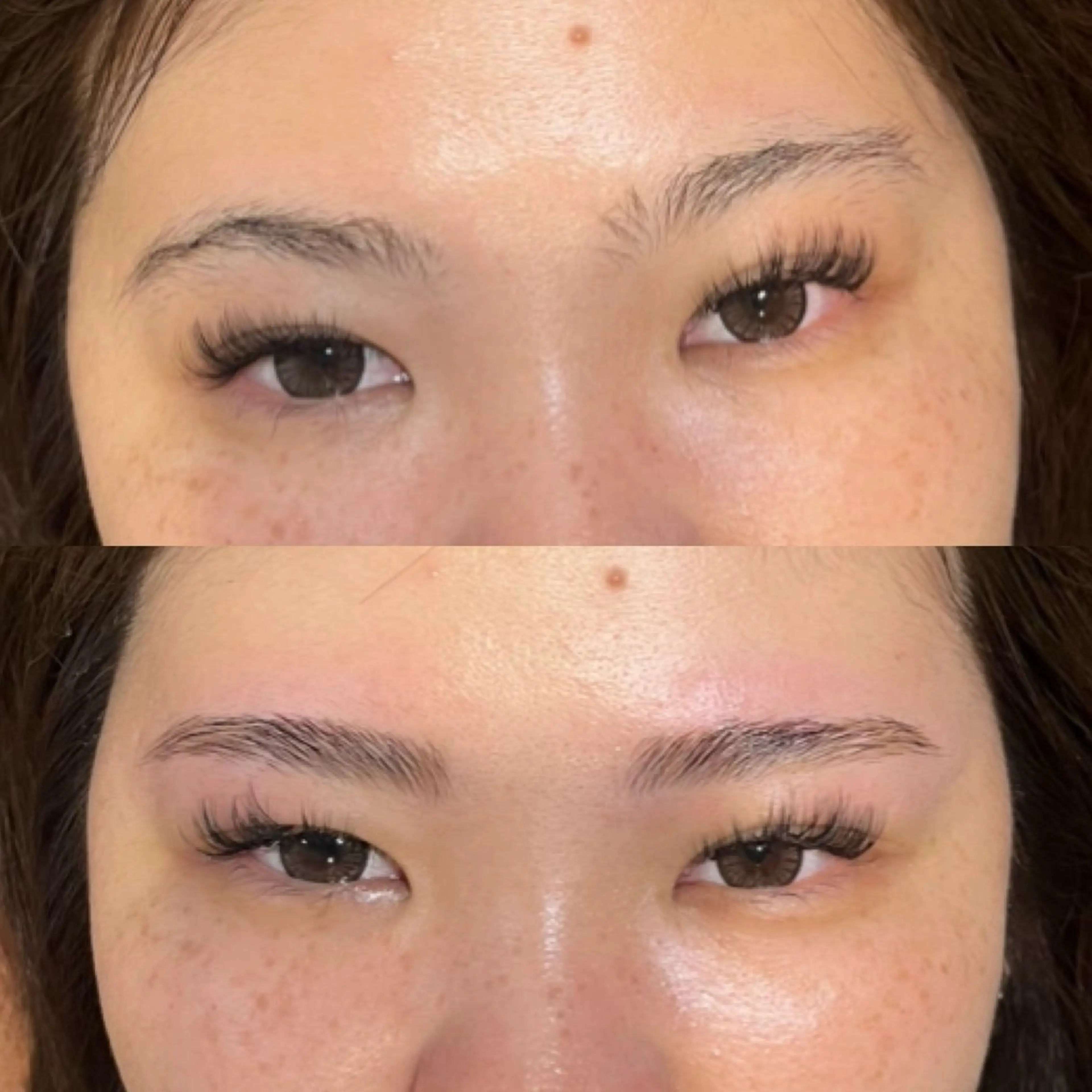 ladies向けアイブロウラミネーション【眉の毛流れを美しい毛流れにする特殊美眉 パーマ】の写真