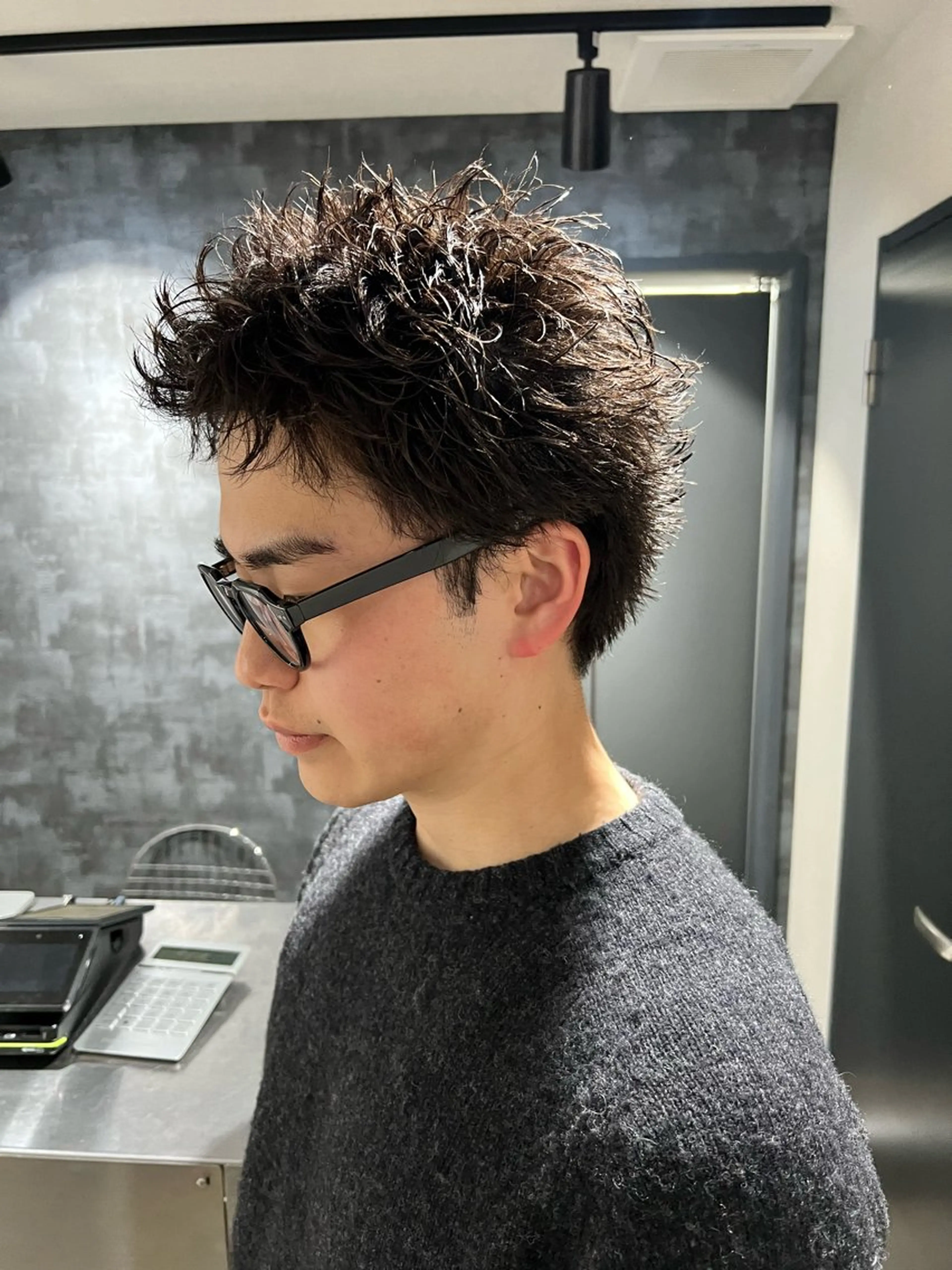 ショート パーマ メンズ ⚡️ショート特化⚡️ ATARUのヘアスタイル