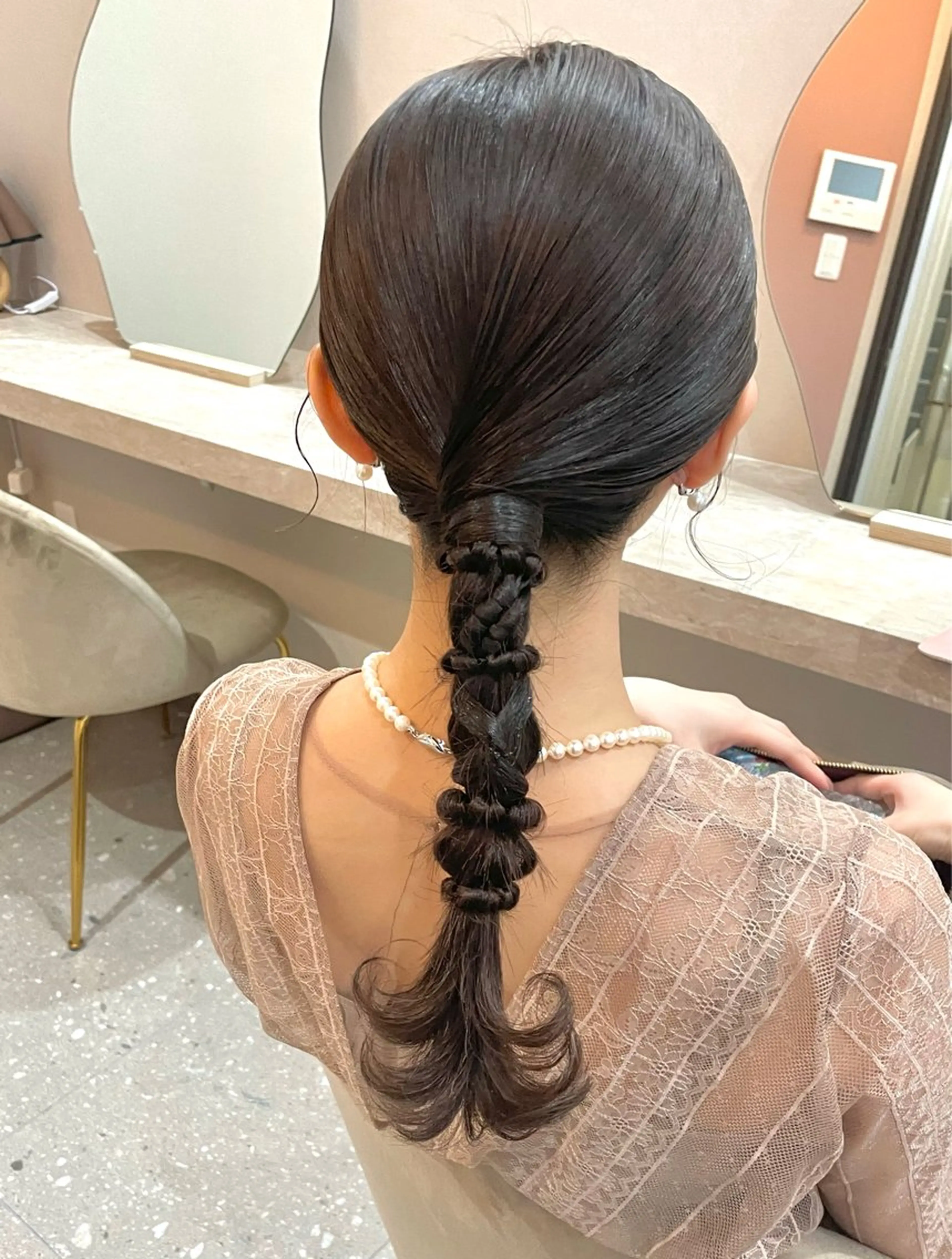ロング ヘアアレンジ Mila chihiroのヘアスタイル