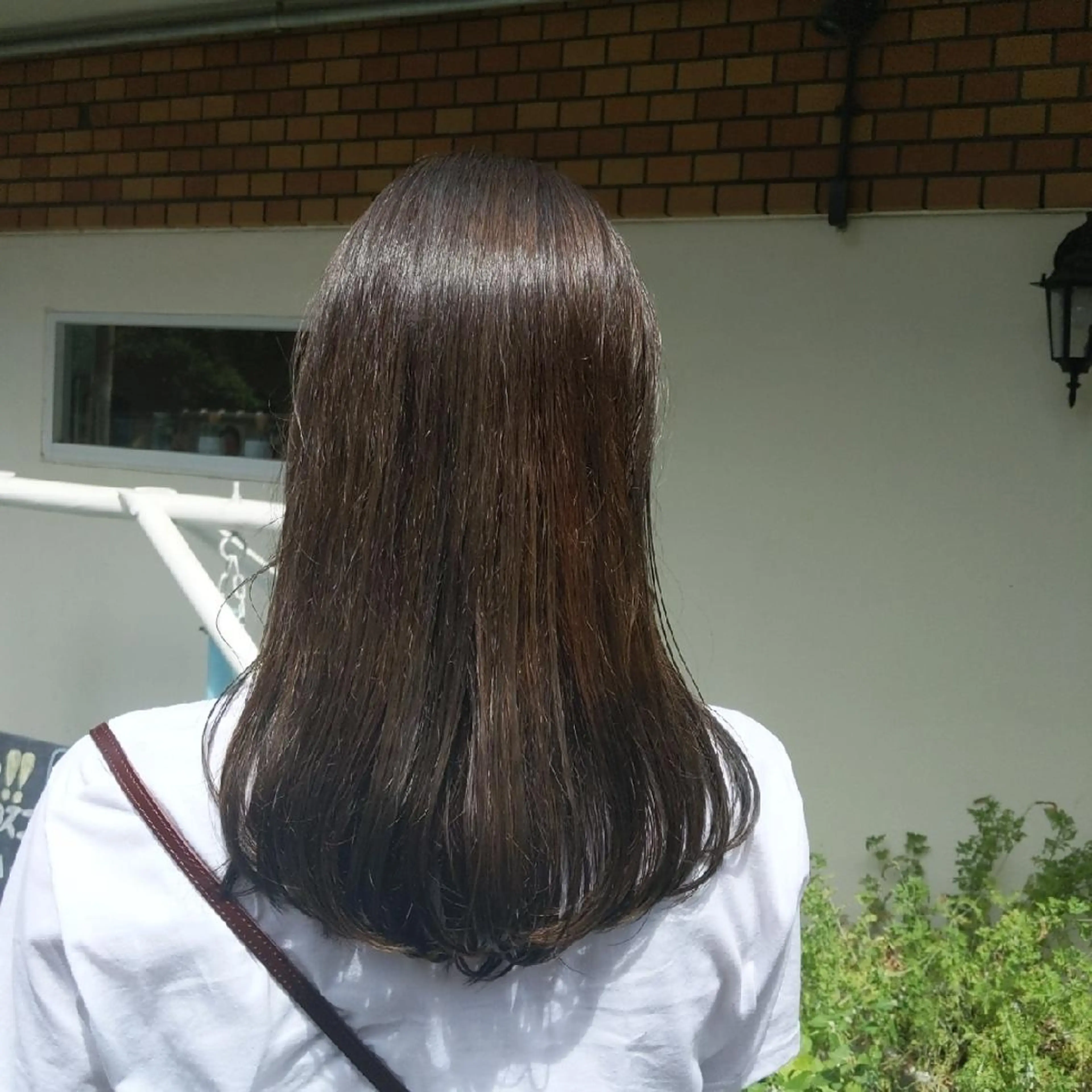 セミロング カラー 髪質改善サロン🫧 戎谷栞菜のヘアスタイル