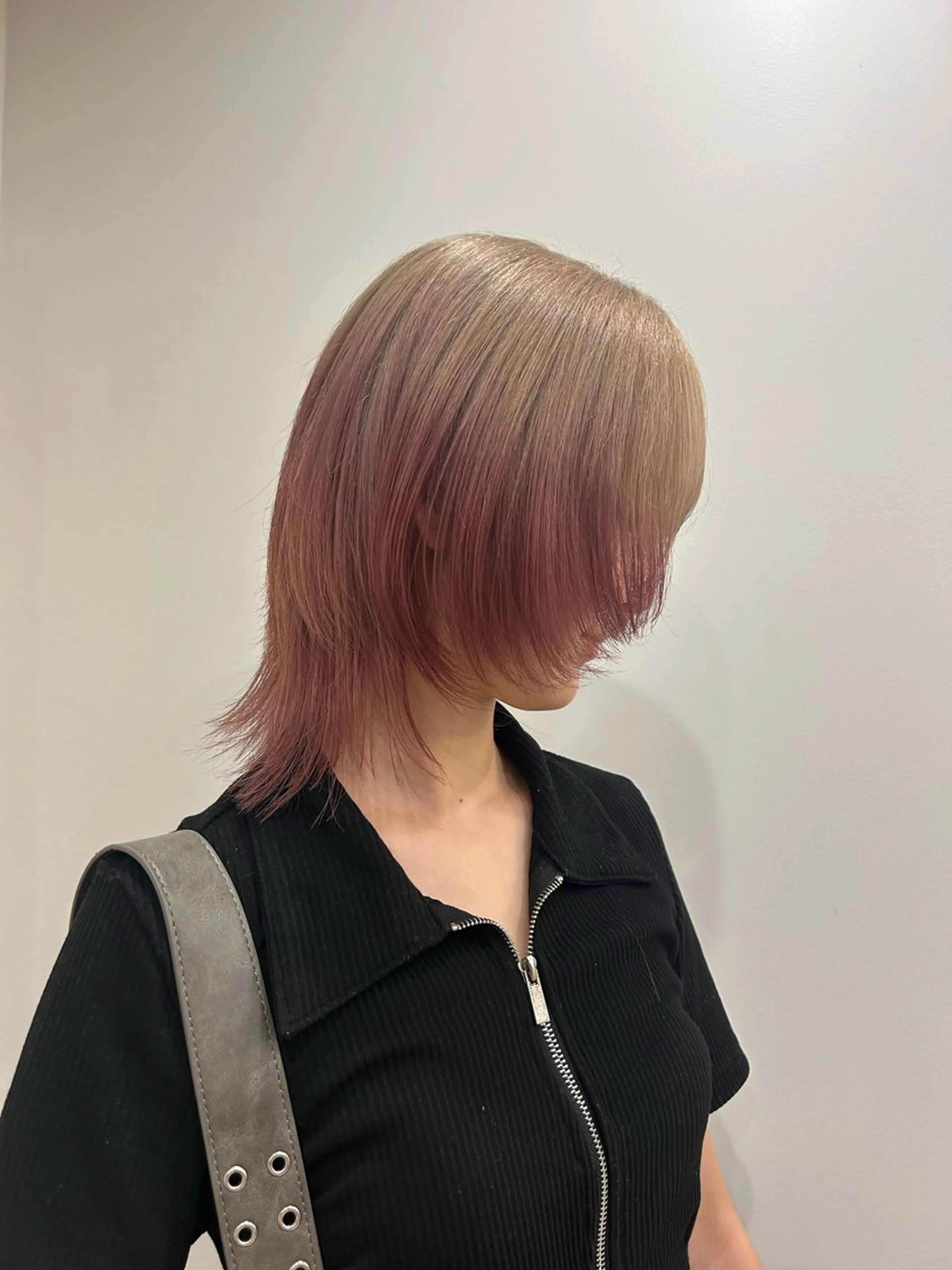 ミディアム ヘアカラー hair&eye🎀 /momoKaのヘアスタイル