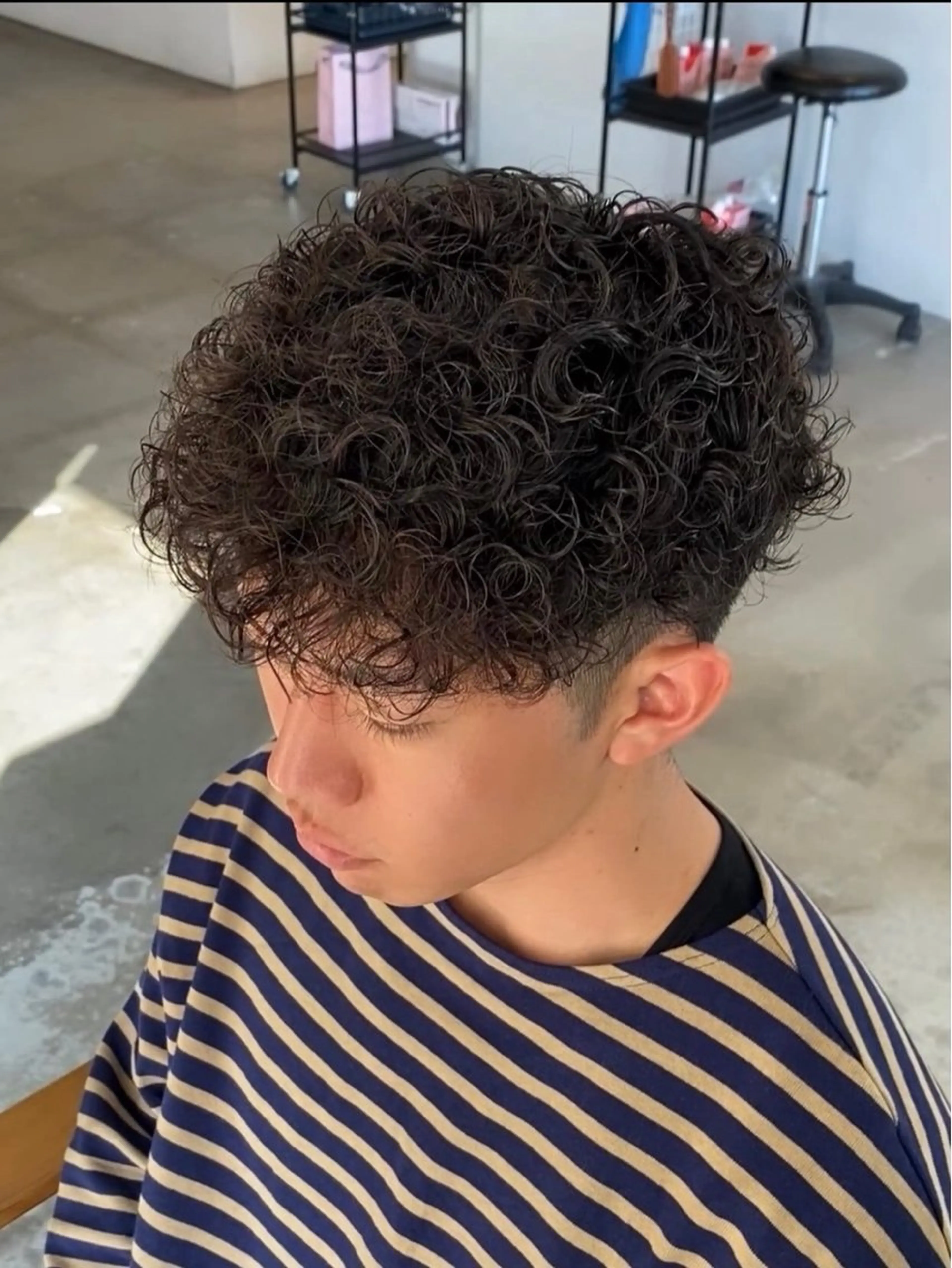 ショート yoshimi men's限定のヘアスタイル