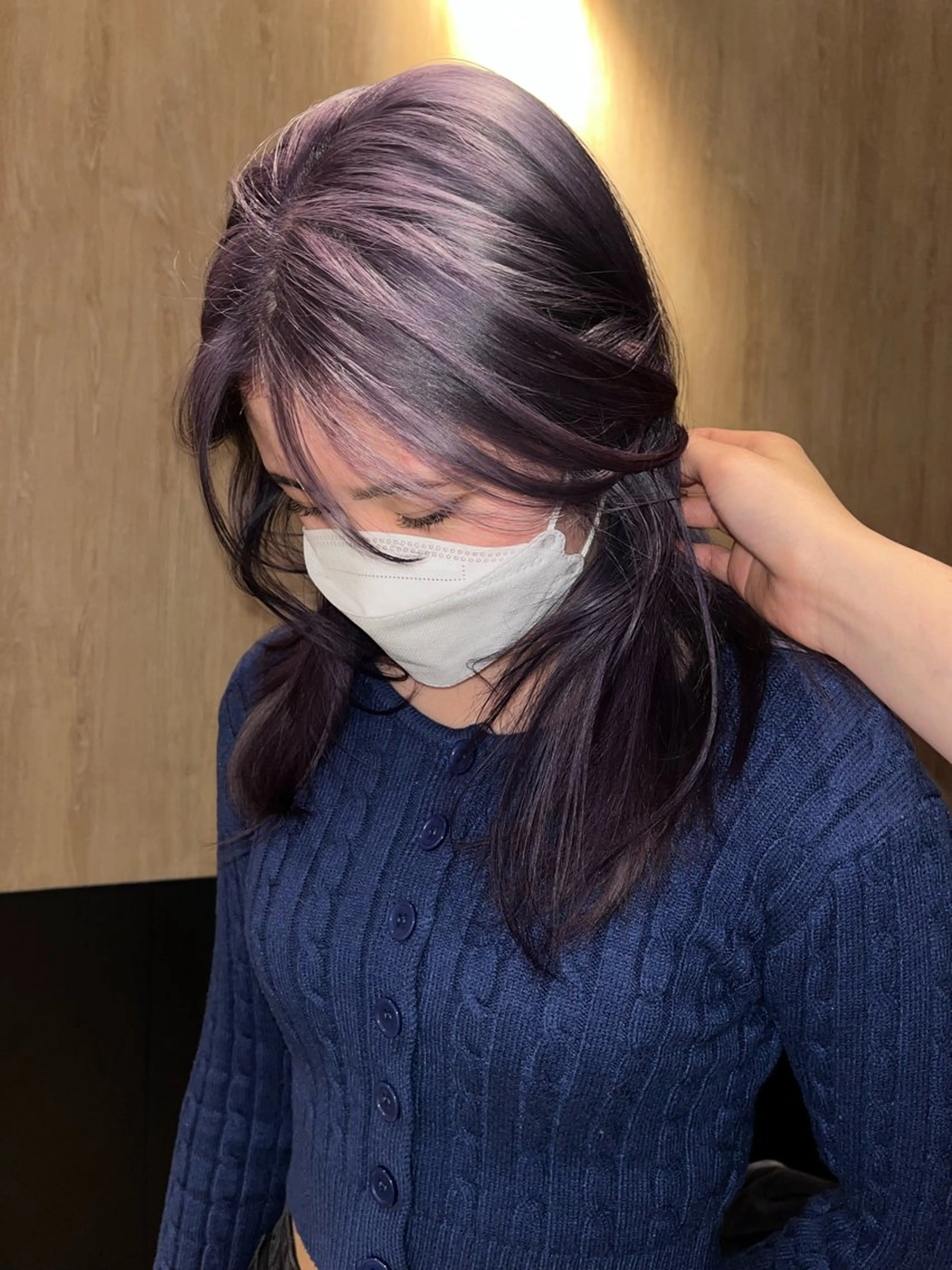 ミディアム カラー 産休中です 艶カラー♡オカのヘアスタイル