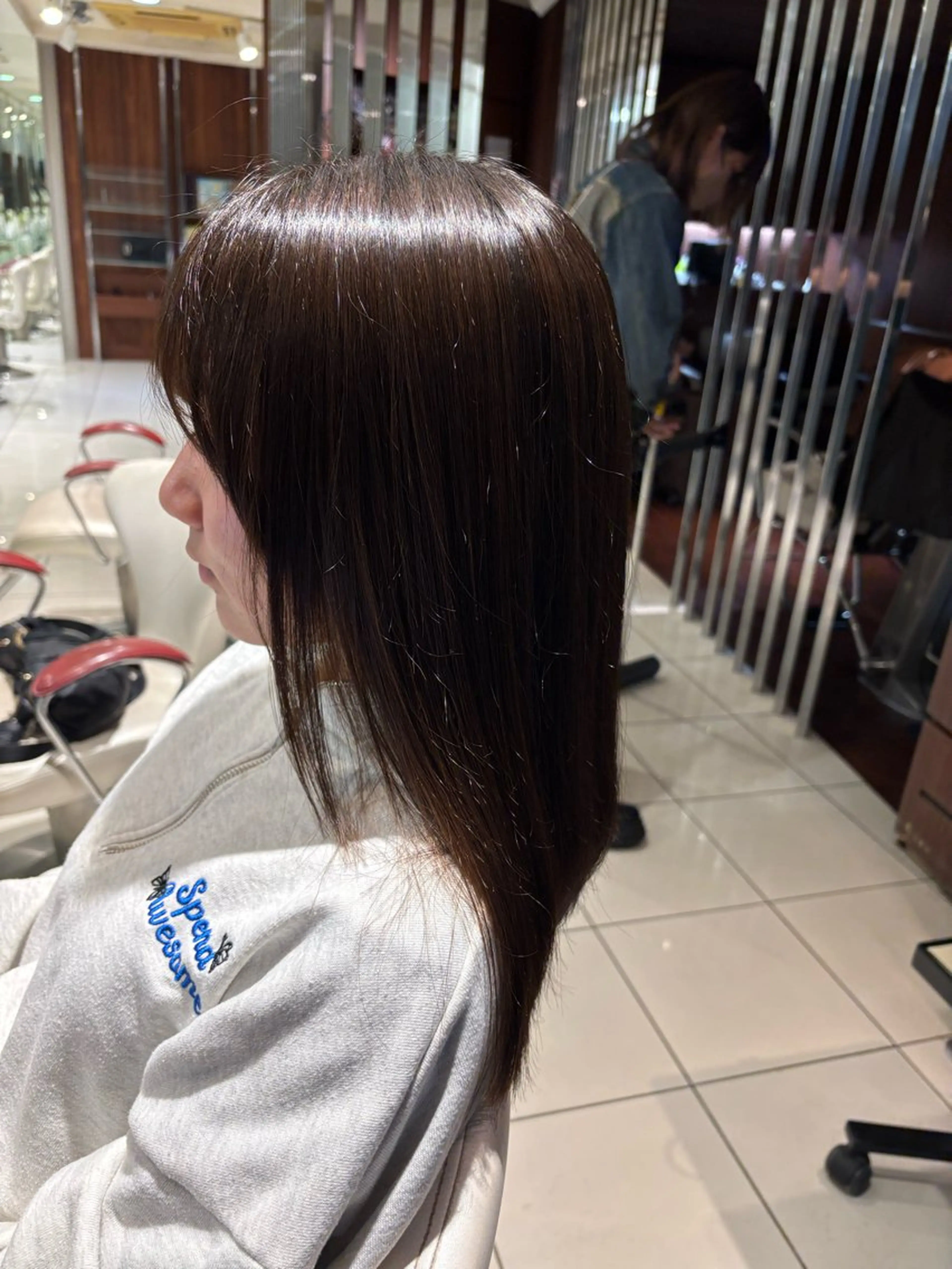 ロング カット 縮毛矯正 トリートメント ヨウコ YOKOのヘアスタイル