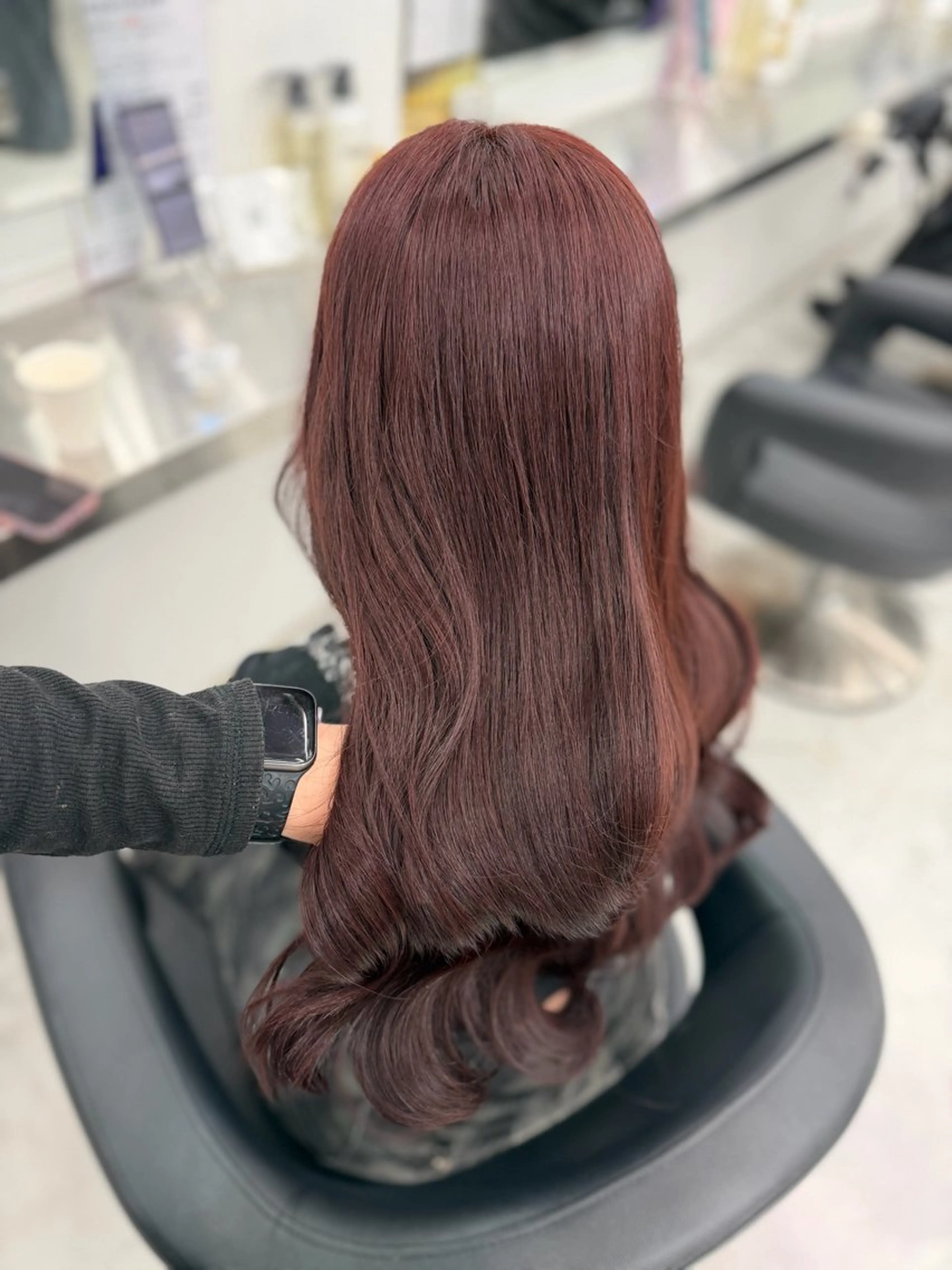 カラー ヘアカラー トリートメント 透明感ベージュ🎀 Anju/渋谷🎀のヘアスタイル