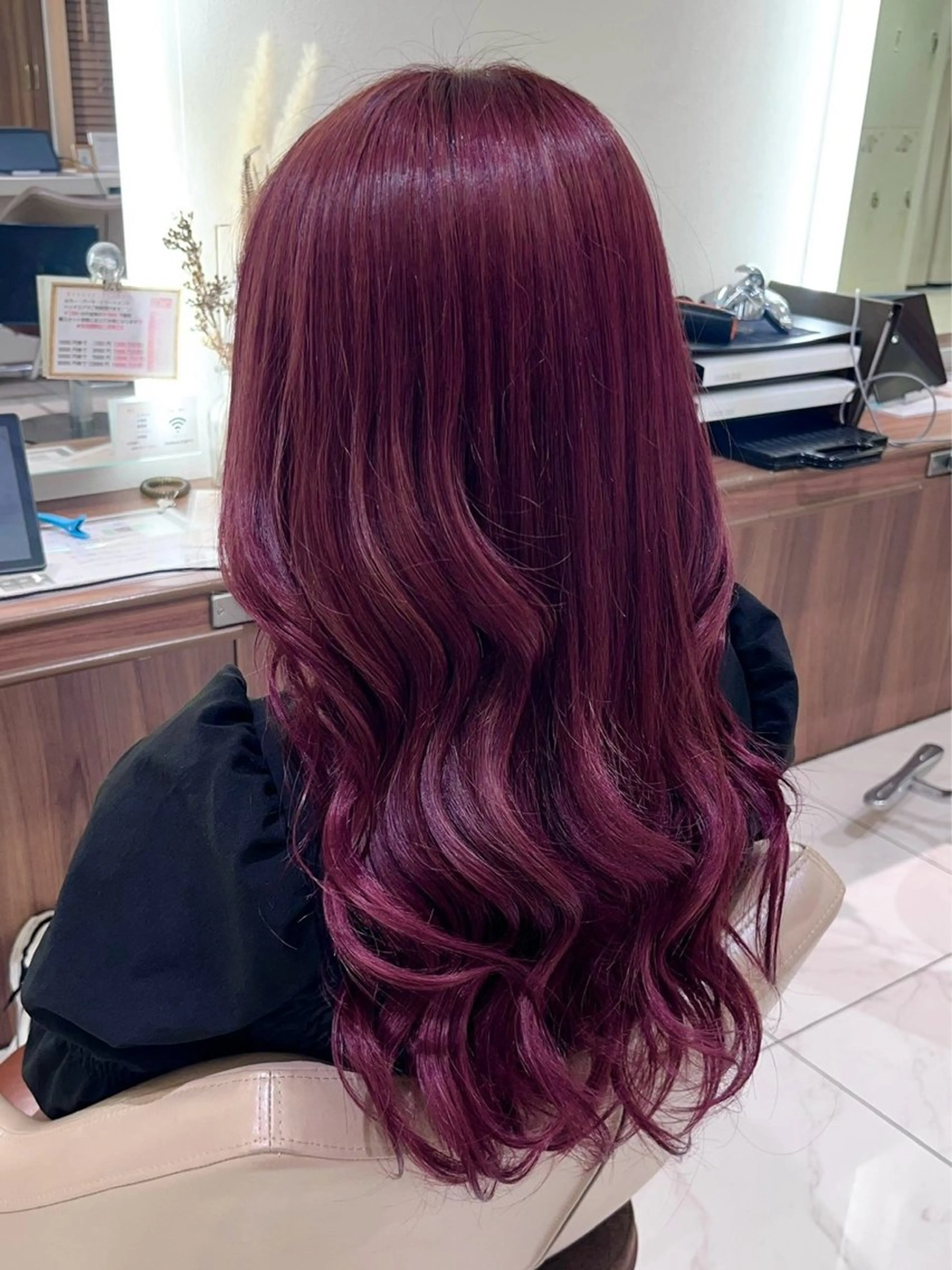 【柔らか透明感💗】ブリーチ＋透け感カラーの写真