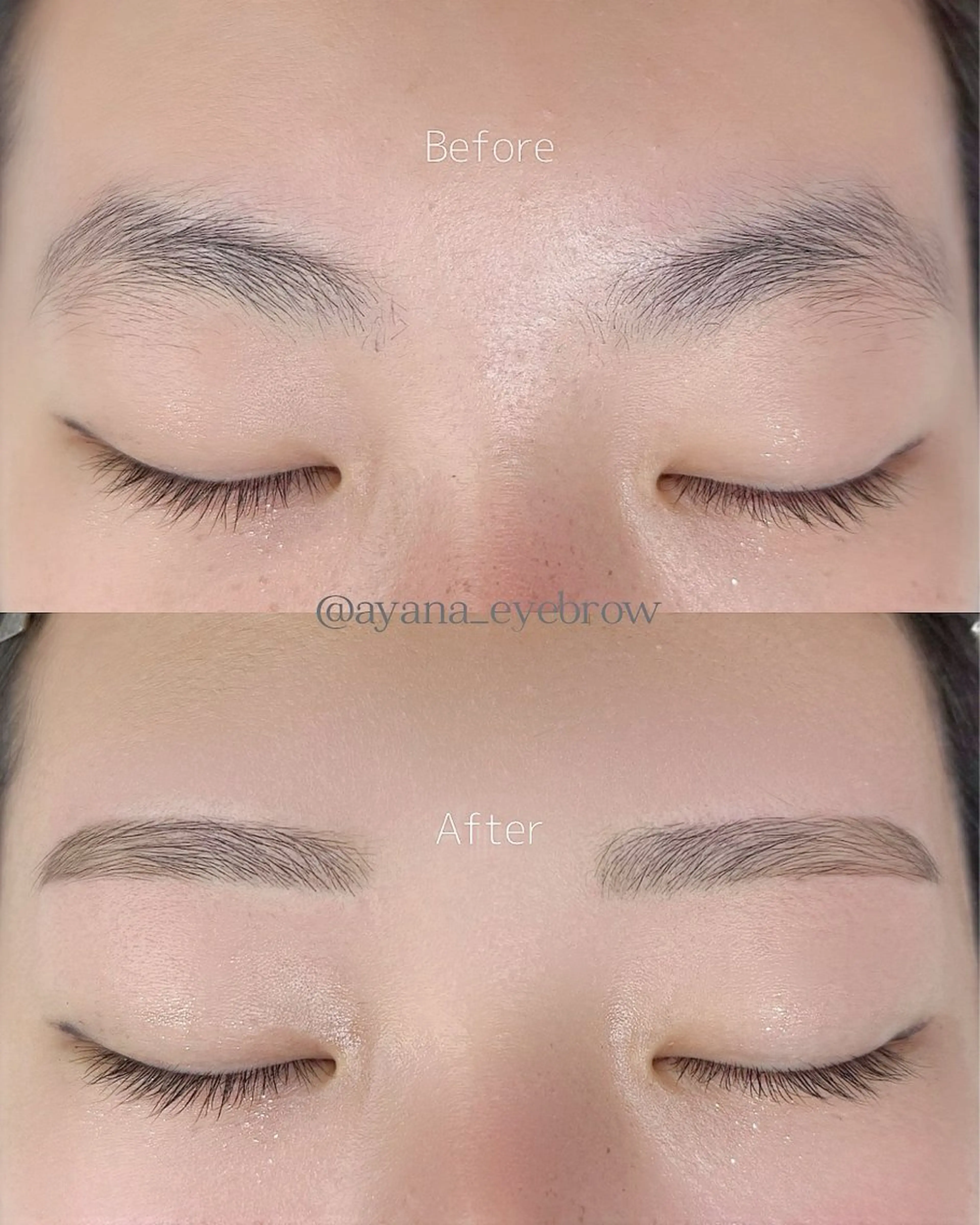 アイブロウ 眉毛専門店アイリー難波店所属・ɪʀɪᴇ 難波店 💜ᴀʏᴀɴᴀの眉毛・アイブロウイメージ