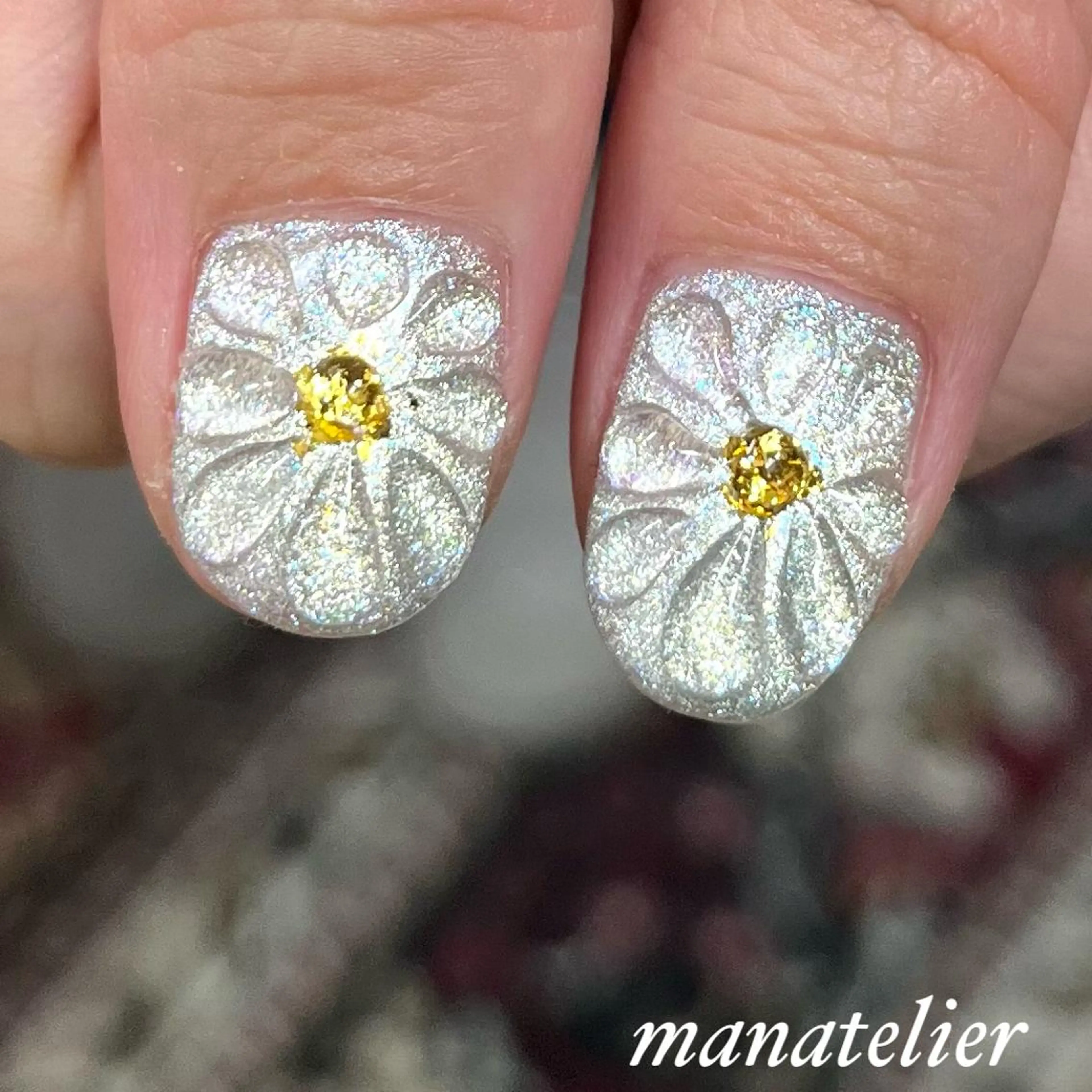 ネイル ぷっくりネイル ハンドネイル manatelier マナトリエのネイルデザイン