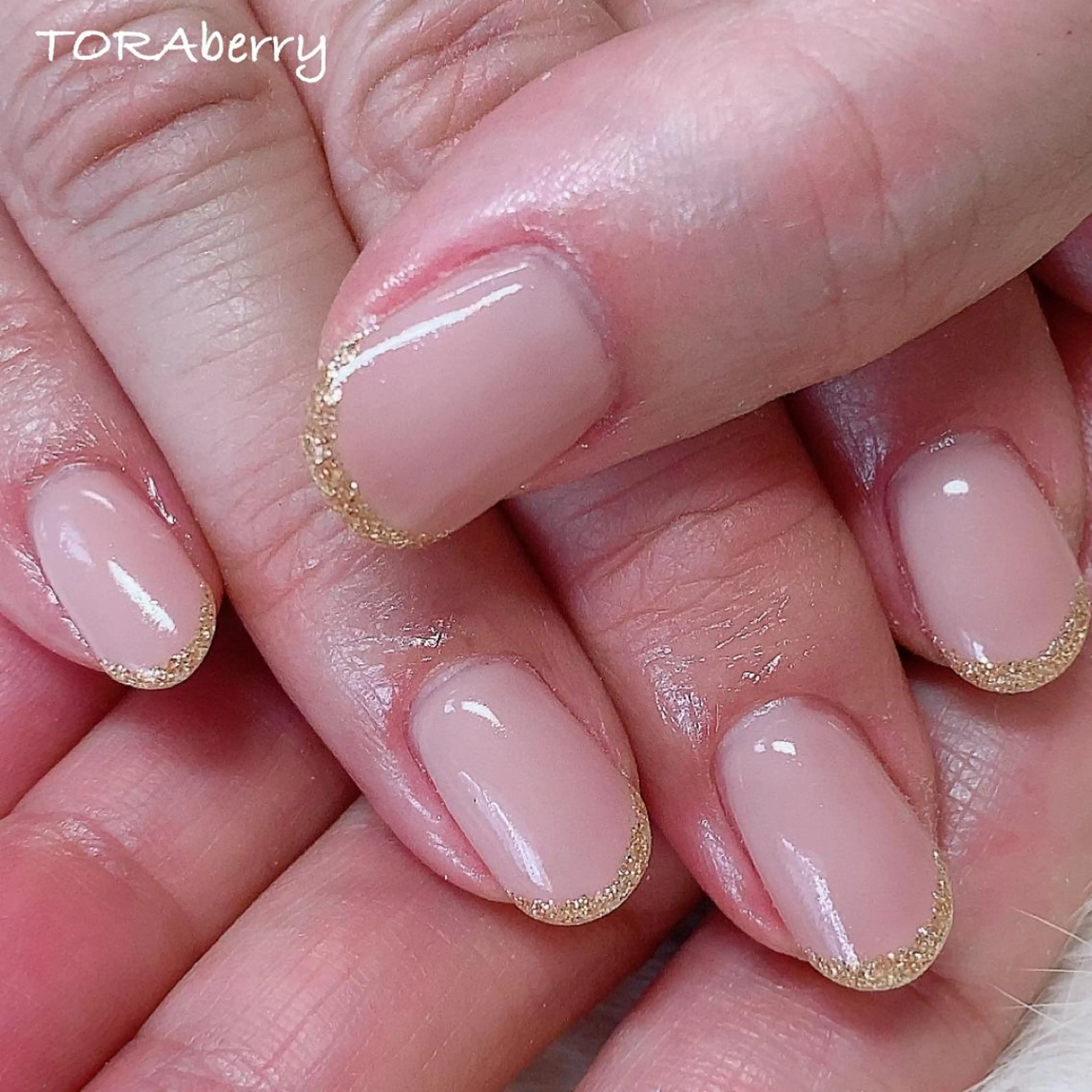 ネイル ラメ(グリッター) ハンドネイル ネイリスト なつみのネイルデザイン