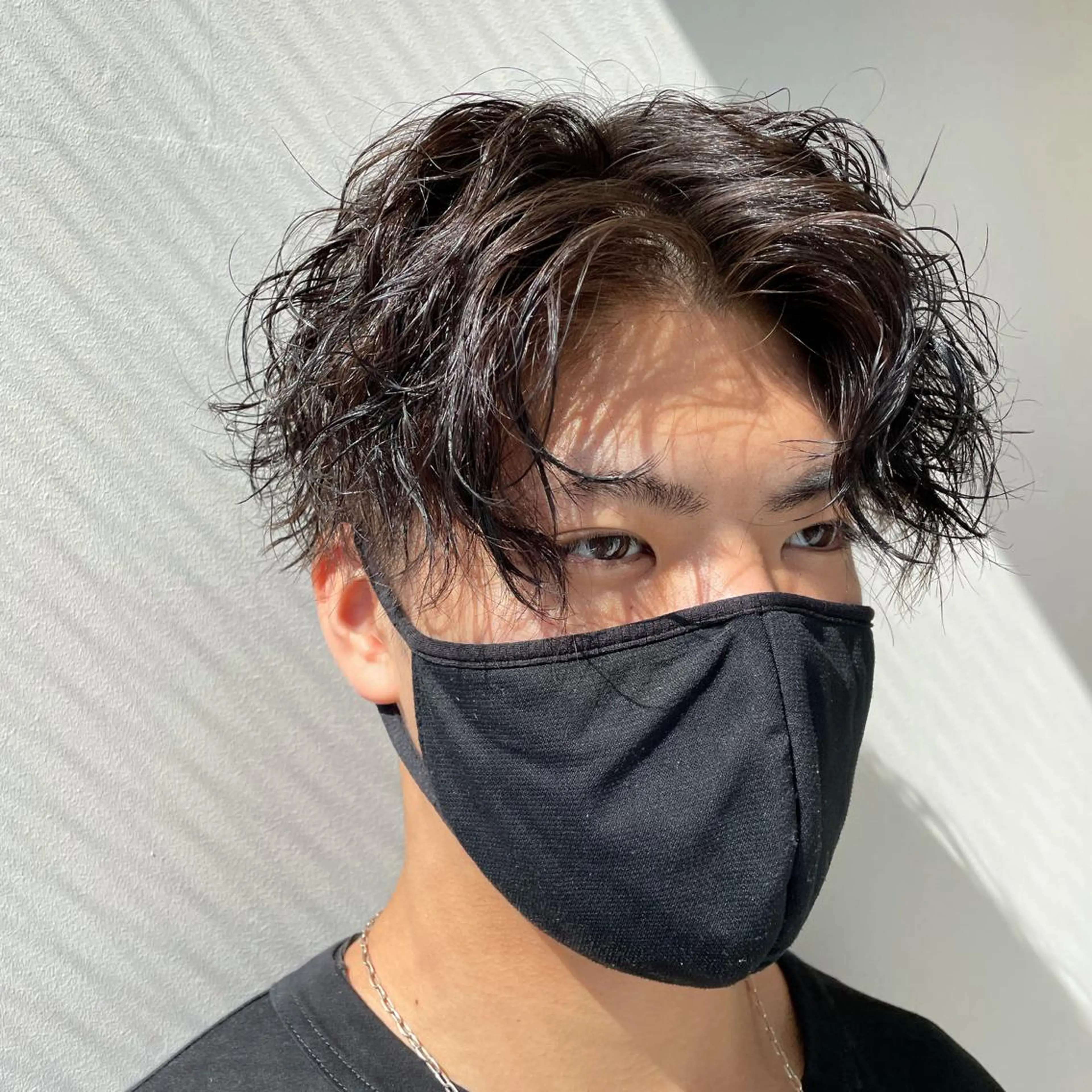 【新規限定MEN'Sクーポン🏁】✨眉毛カット無料✨カット+スパイラルパーマの写真