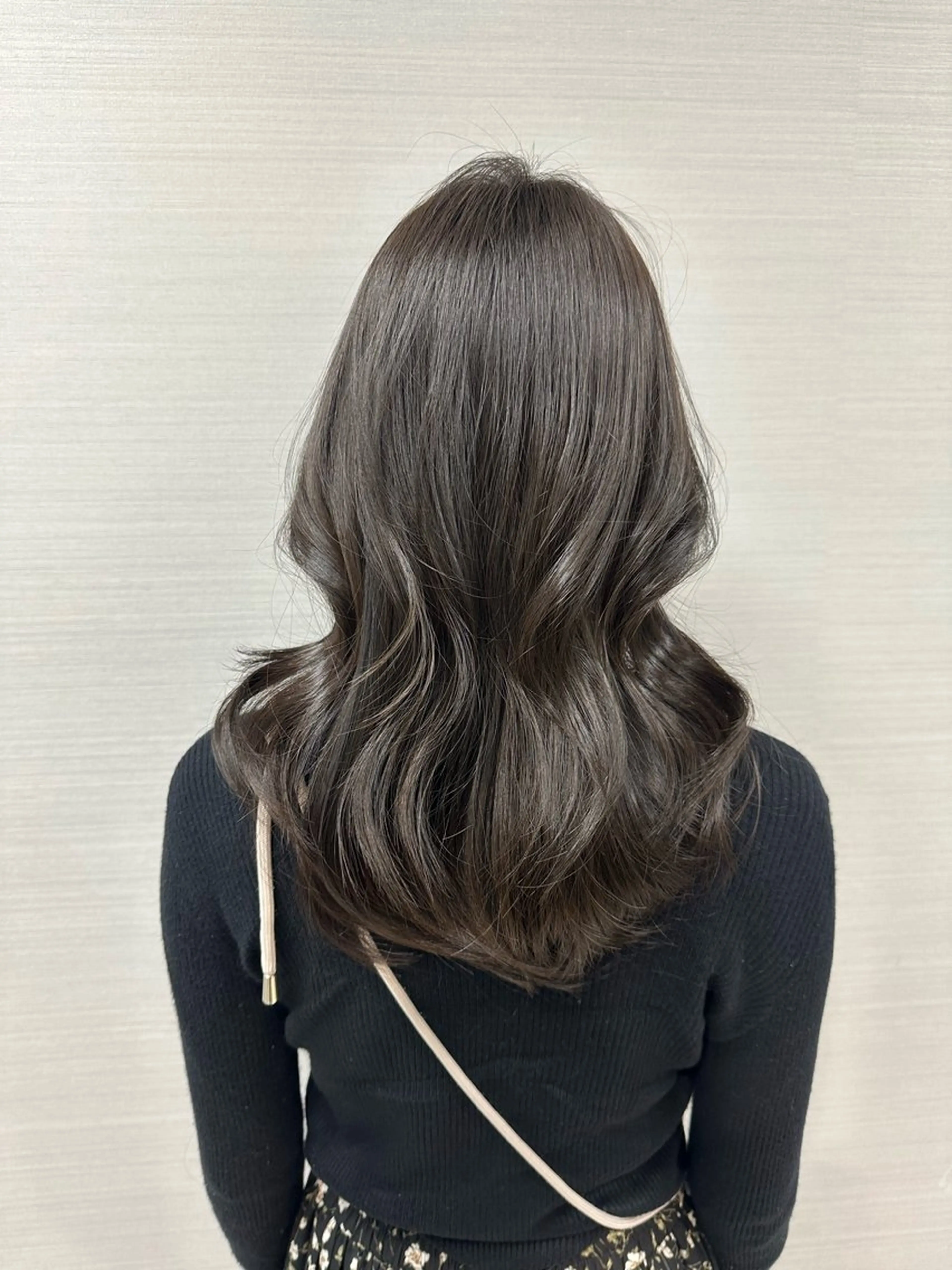 ミディアム カラー 韓国ヘア 店長NEGIのヘアスタイル