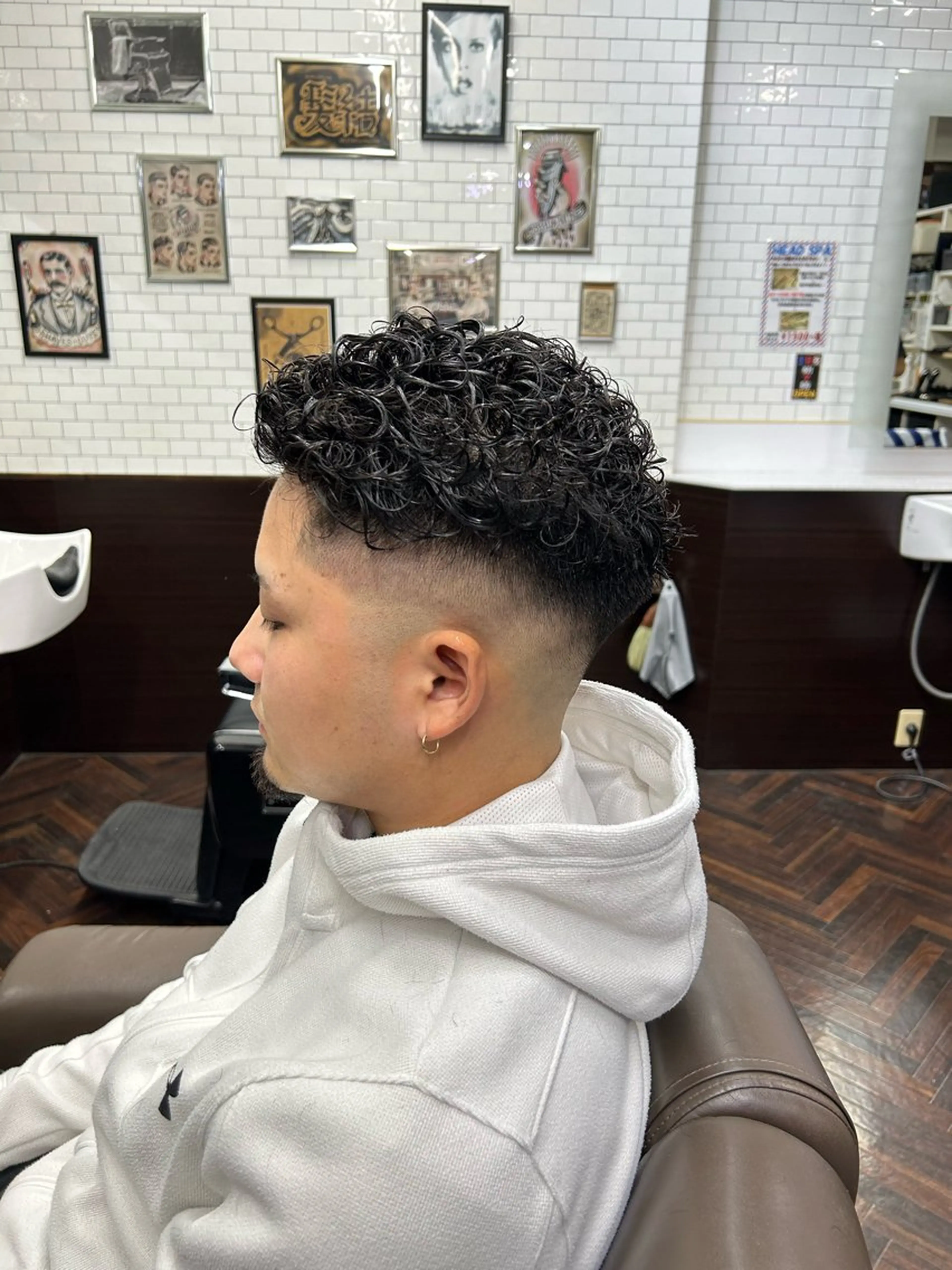 ショート パーマ モデル募集中‼️ 安座間💈のヘアスタイル