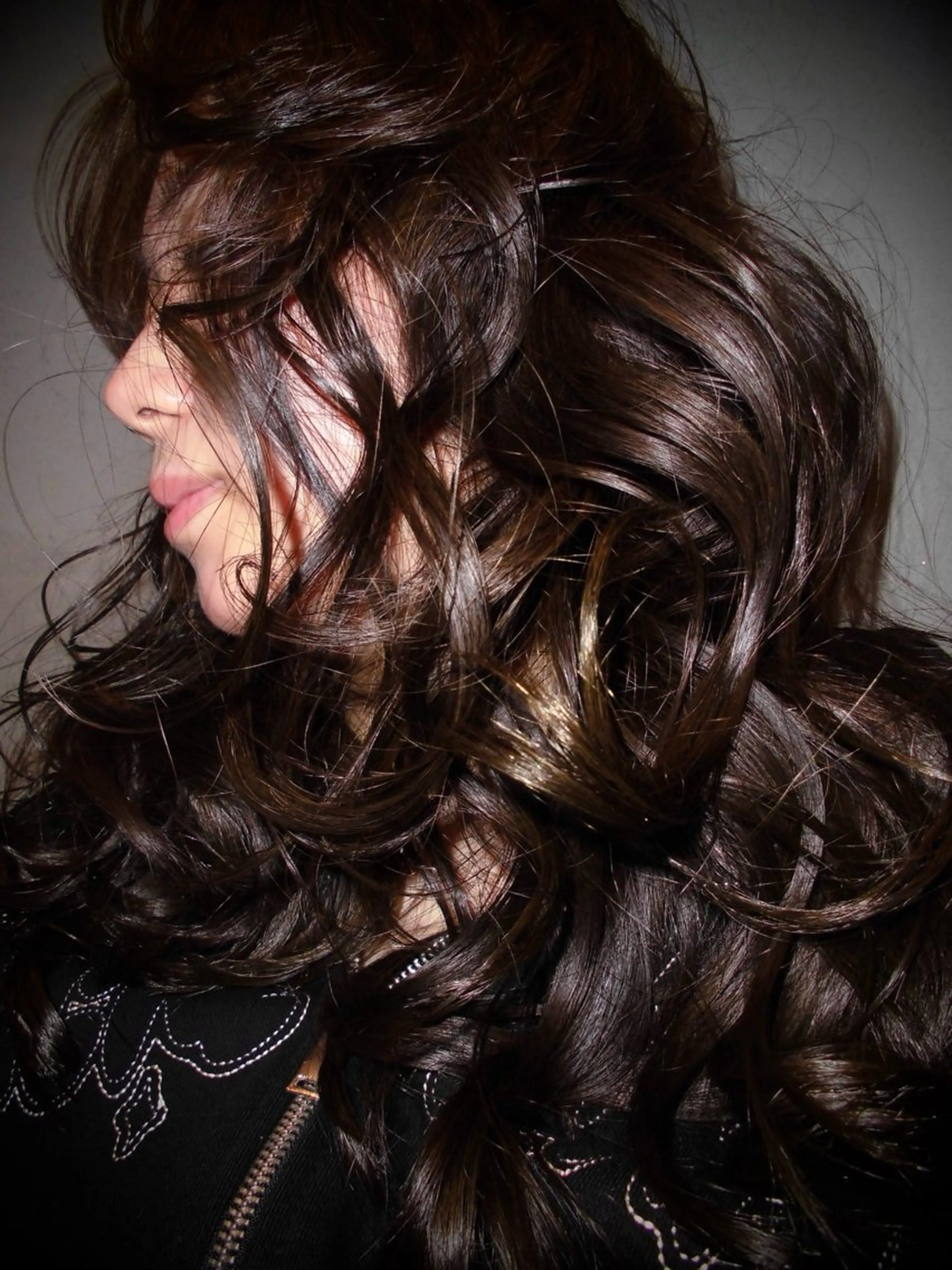 ロング カラー パーマ ヘアカラー ヘッドスパ marino マリノのヘアスタイル