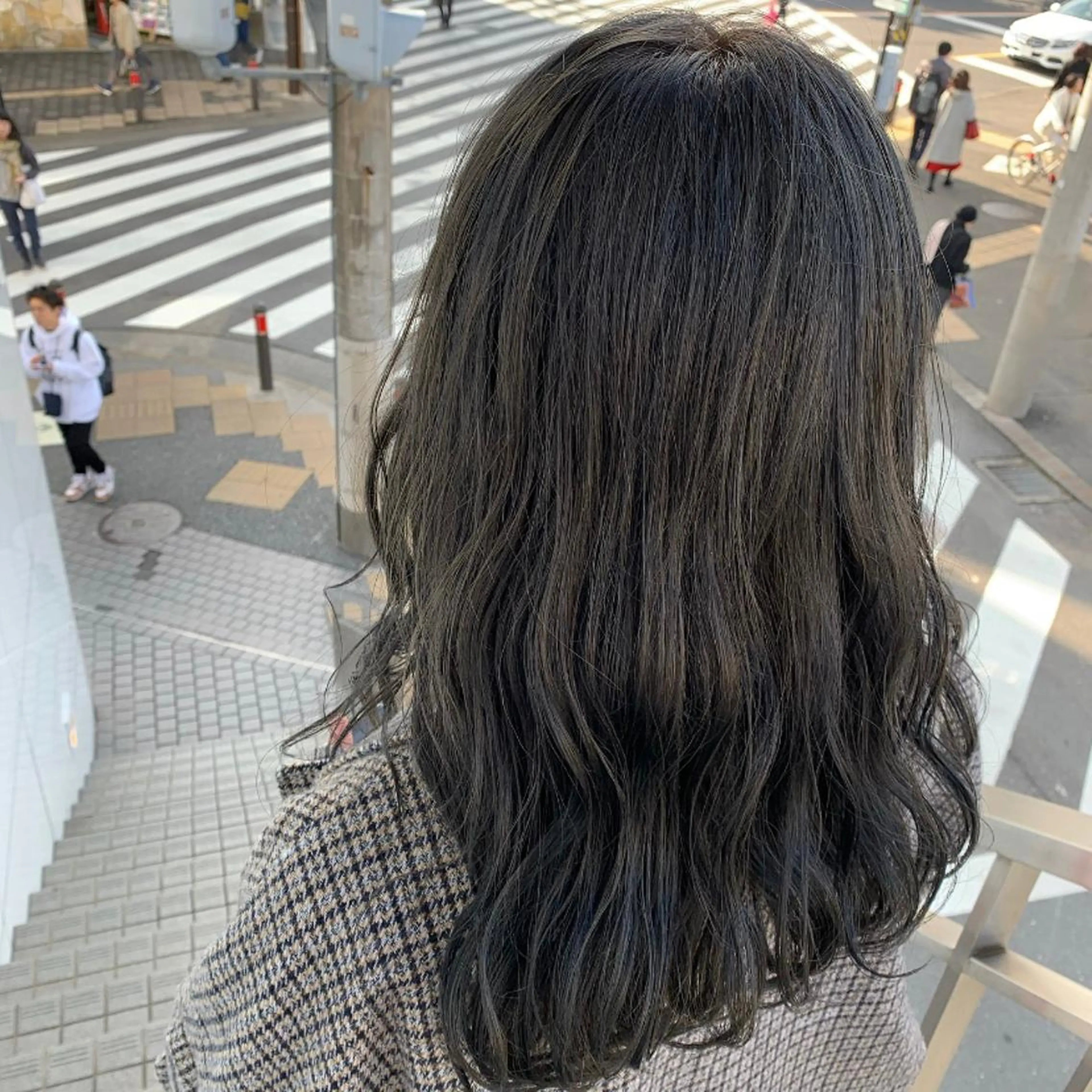 セミロング カラー 🧸 サトウサクネ🧸のヘアスタイル