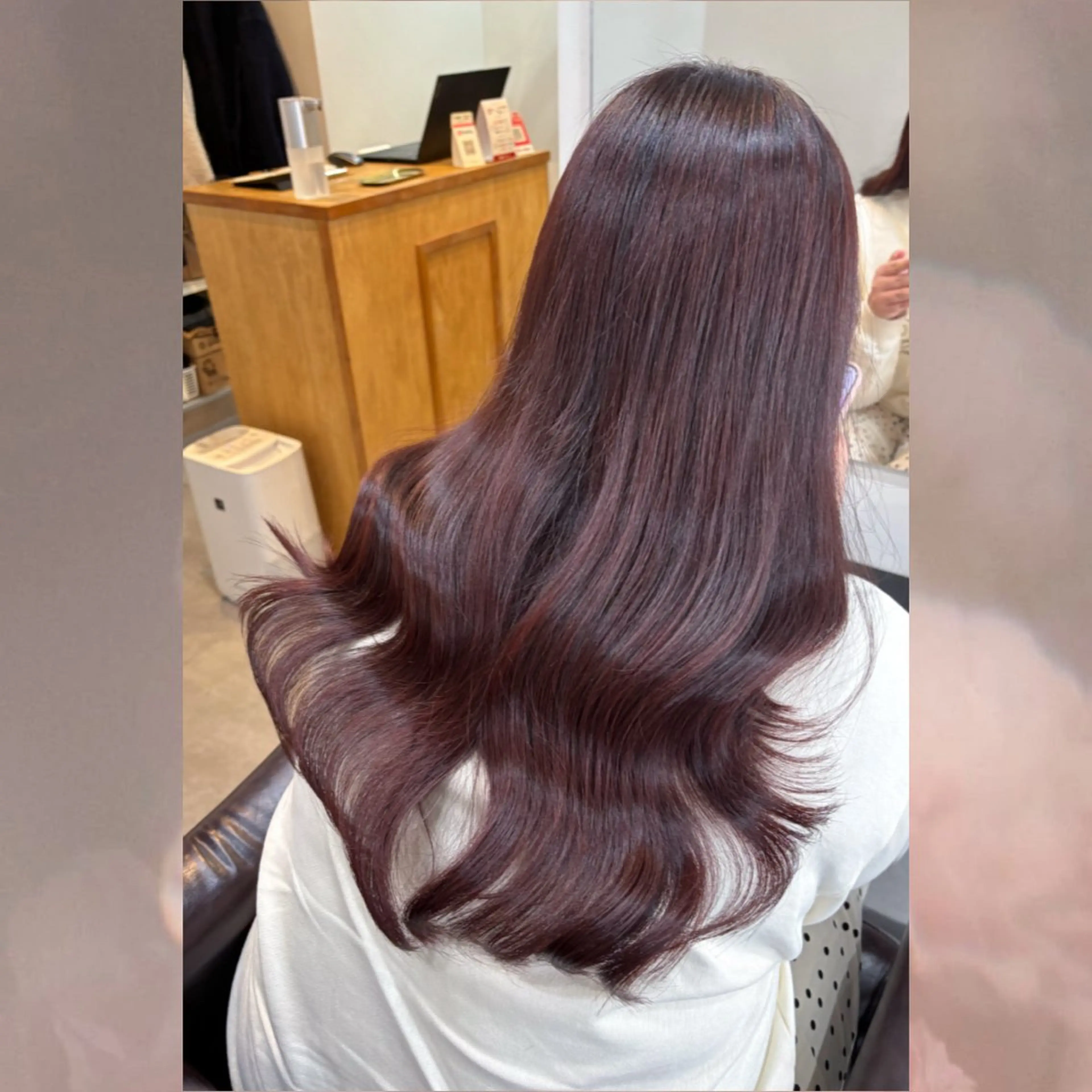 ロング カラー カット ヘアカラー 河原 彩心【練習モデル】のヘアスタイル