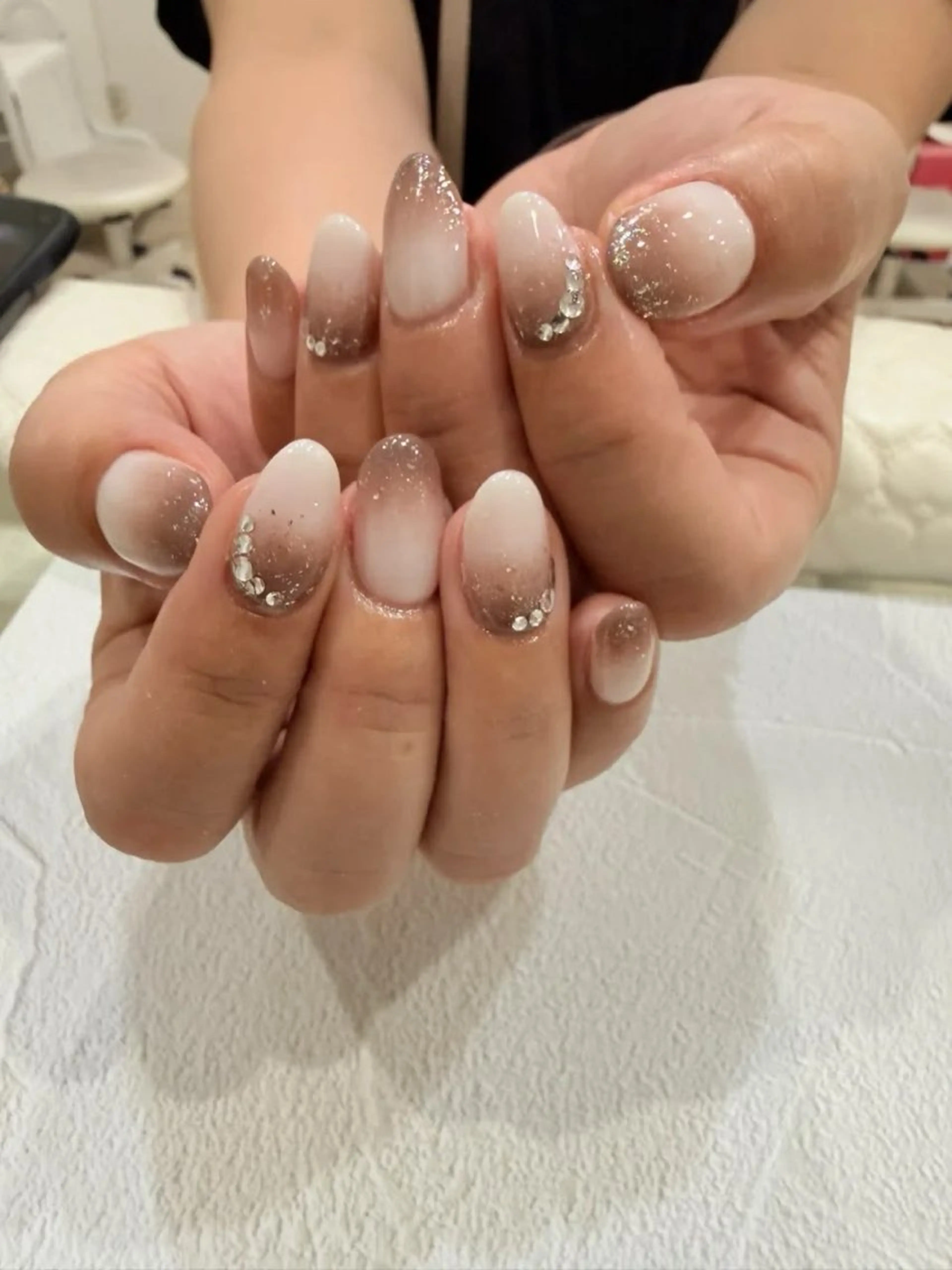 ネイル グラデーション 赤津 季美枝のネイルデザイン