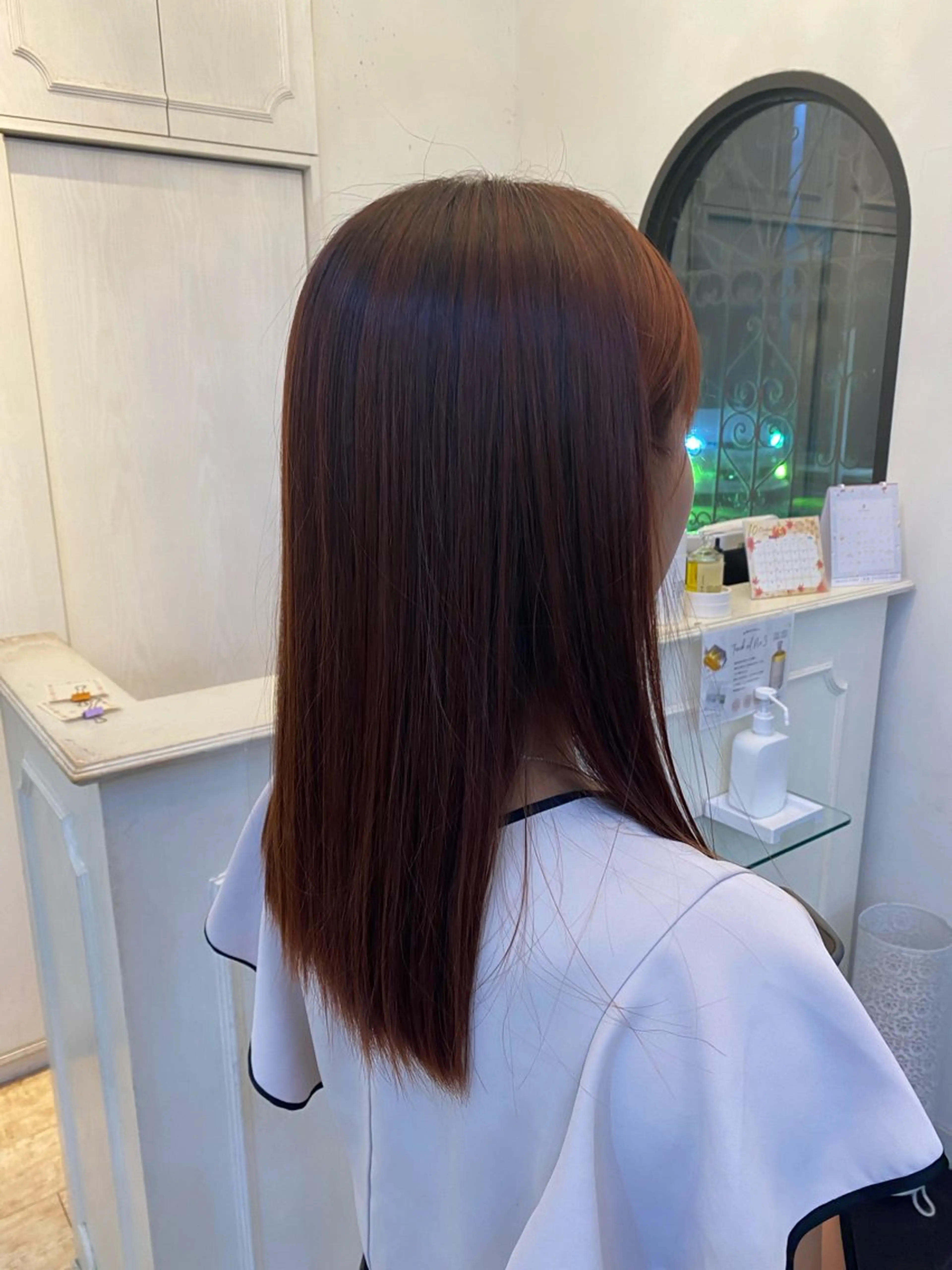 カラー ボブ／艶カラー ❣️マナミのヘアスタイル