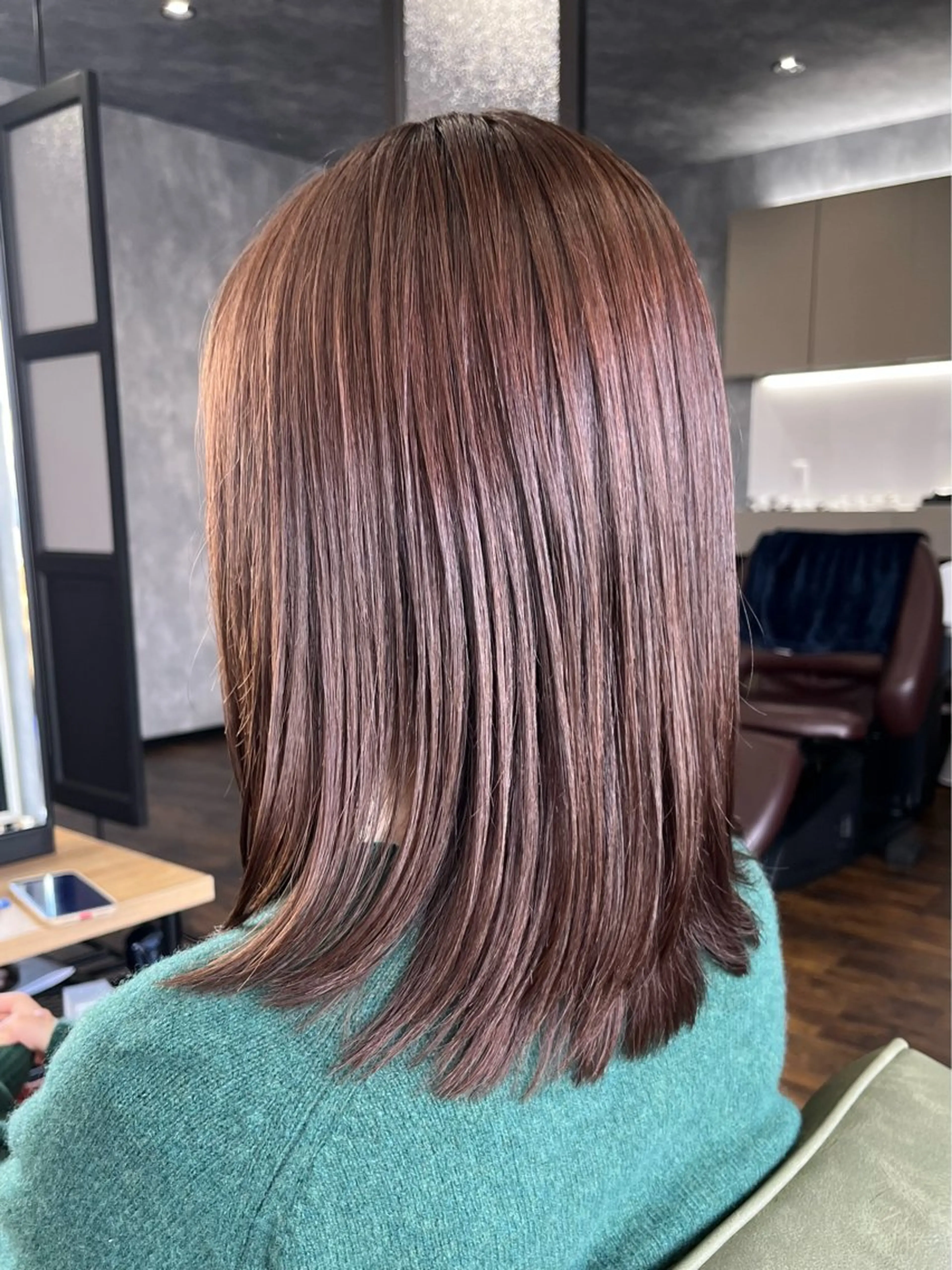 カラー アッシュ ピンクカラー 〜tiehair 小幡のヘアスタイル