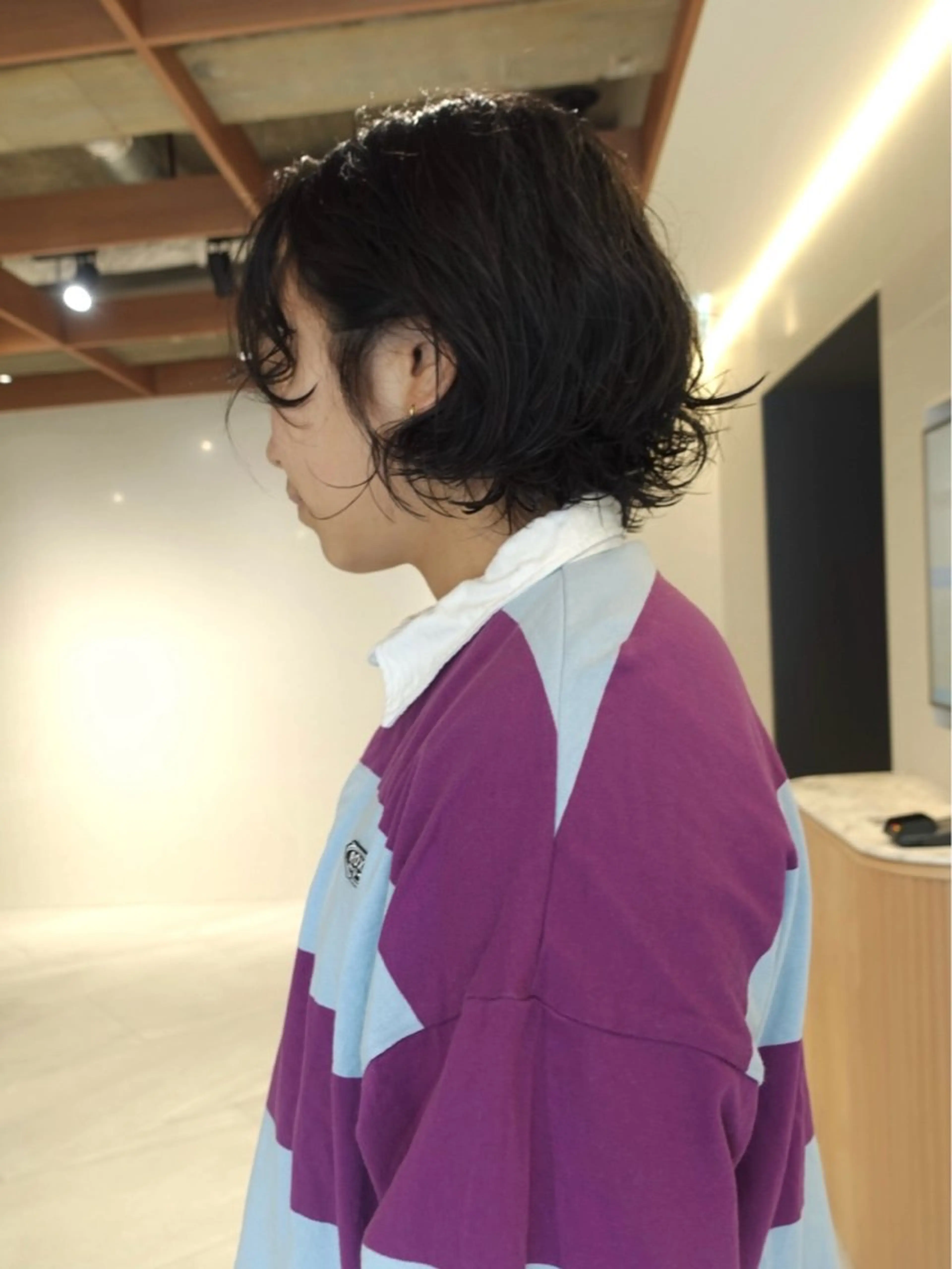 ミディアム パーマ カット パーマ kakeru/ボブ パーマ/レイヤーのヘアスタイル