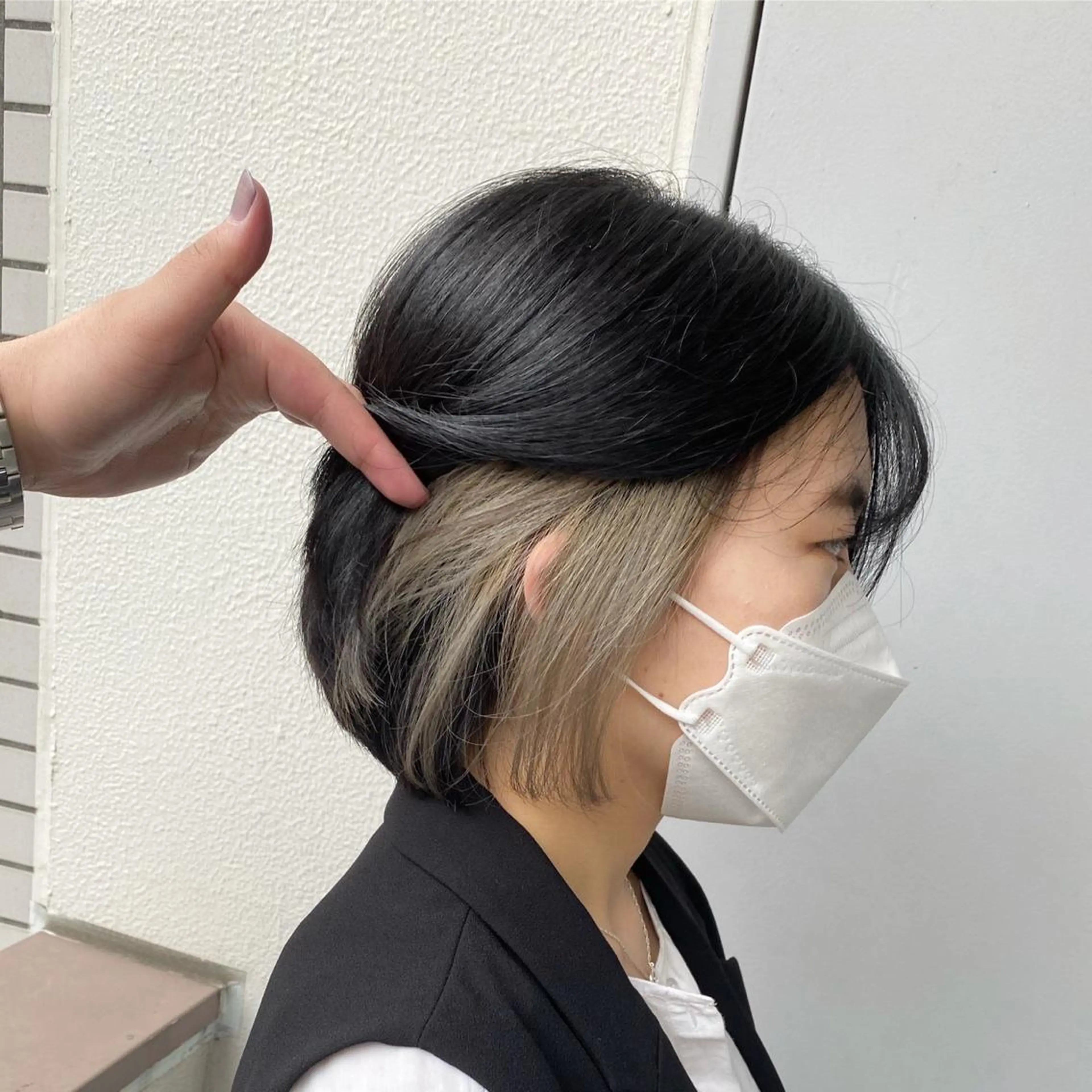ミディアム 💖札幌カラー 指名No.1💖玲奈のヘアスタイル