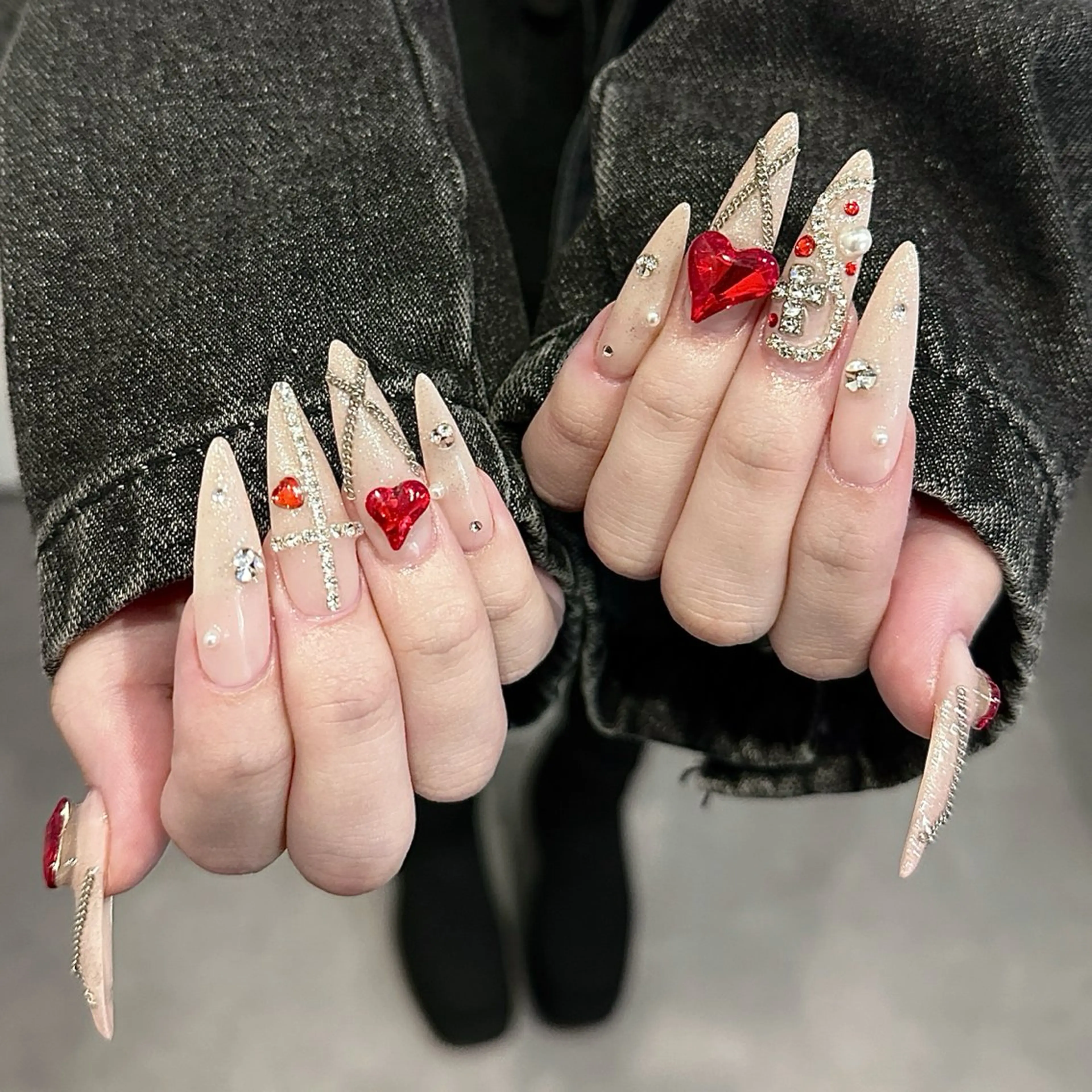 シンプル派におすすめ◎チップ長さだしワンカラー☆.*˚の写真