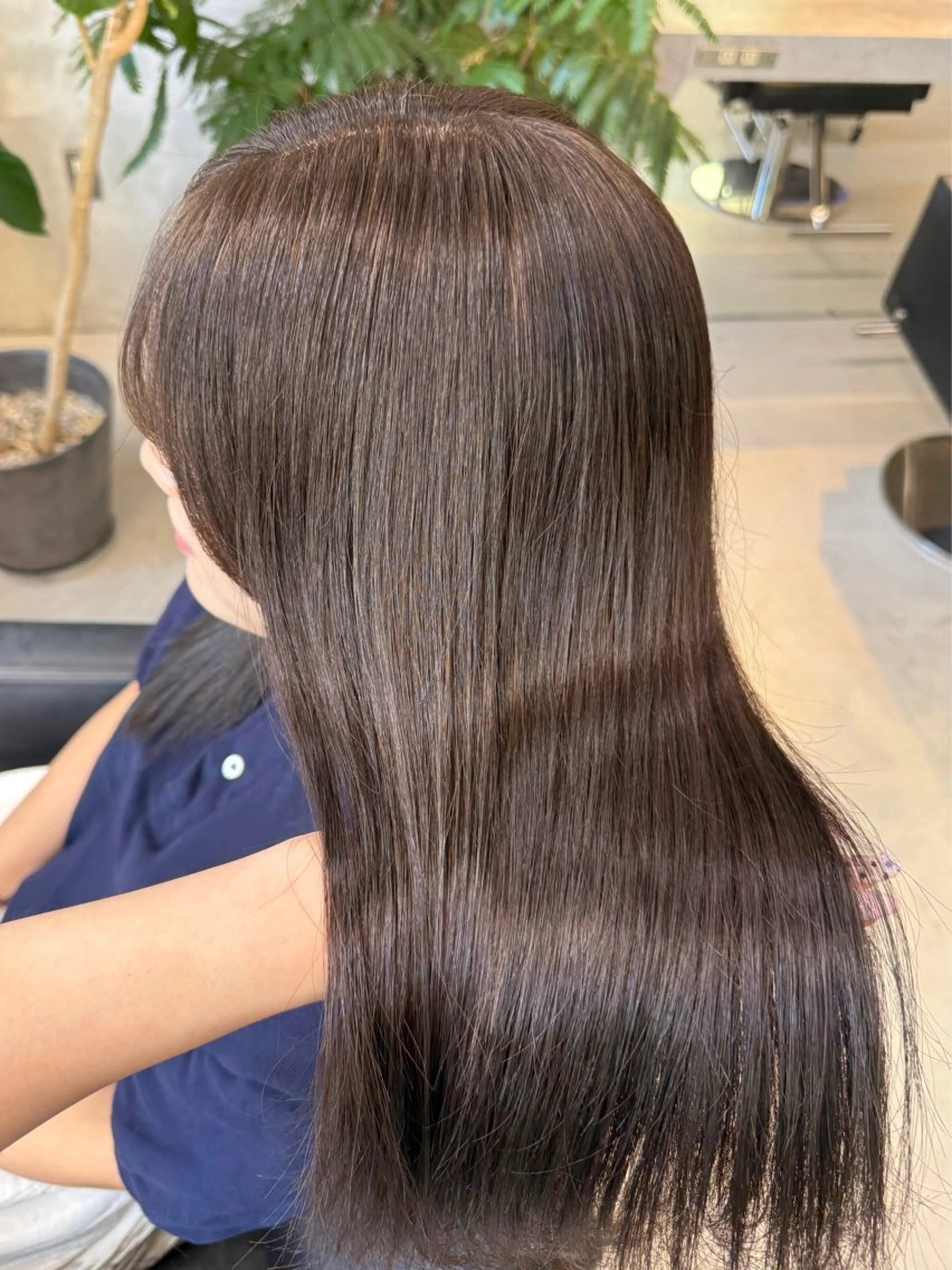 ロング カット ヘアカラー ELIN hair Nanamiのヘアスタイル