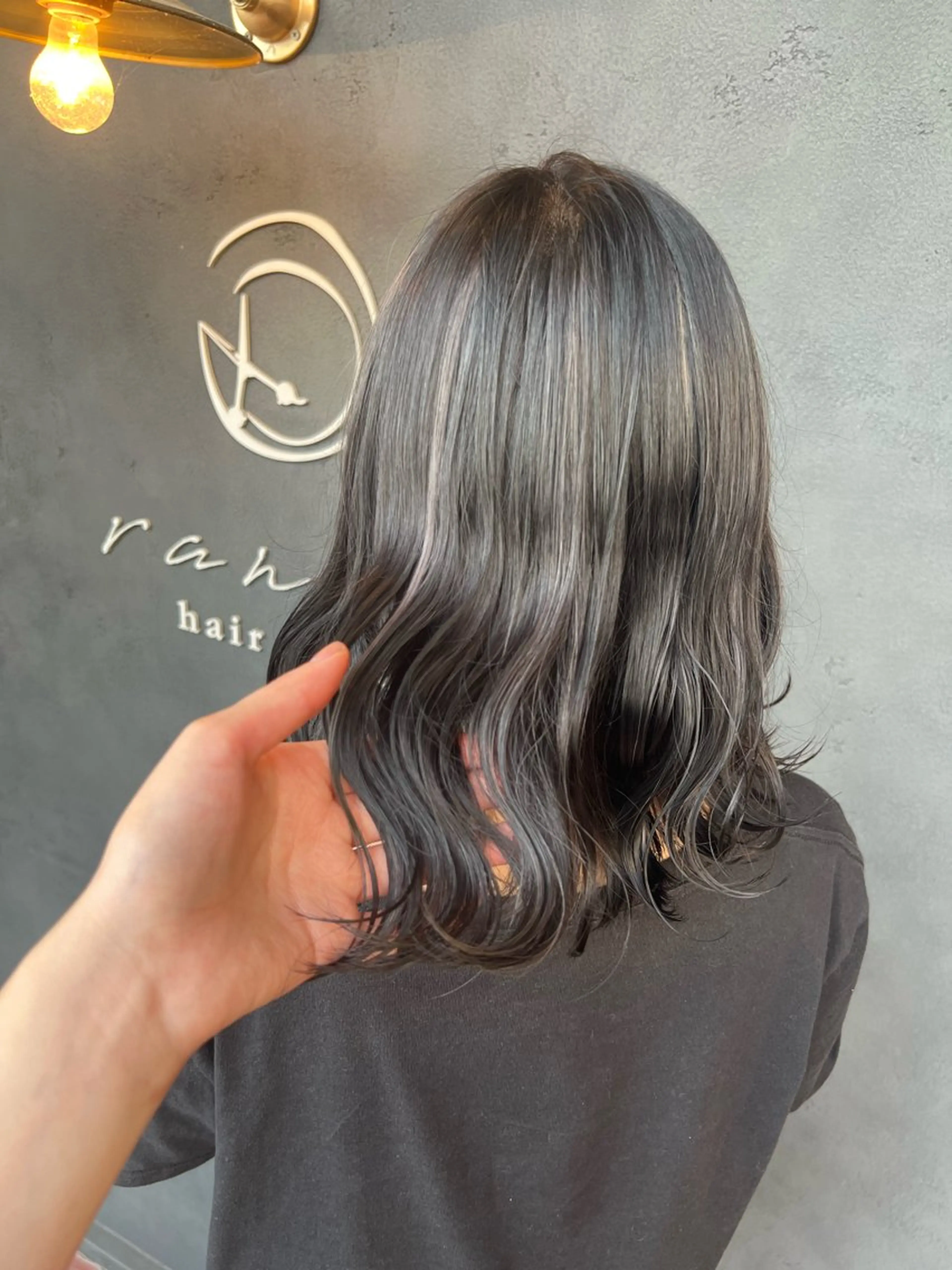 カラー ハイライトカラー reiju （ranka）のヘアスタイル