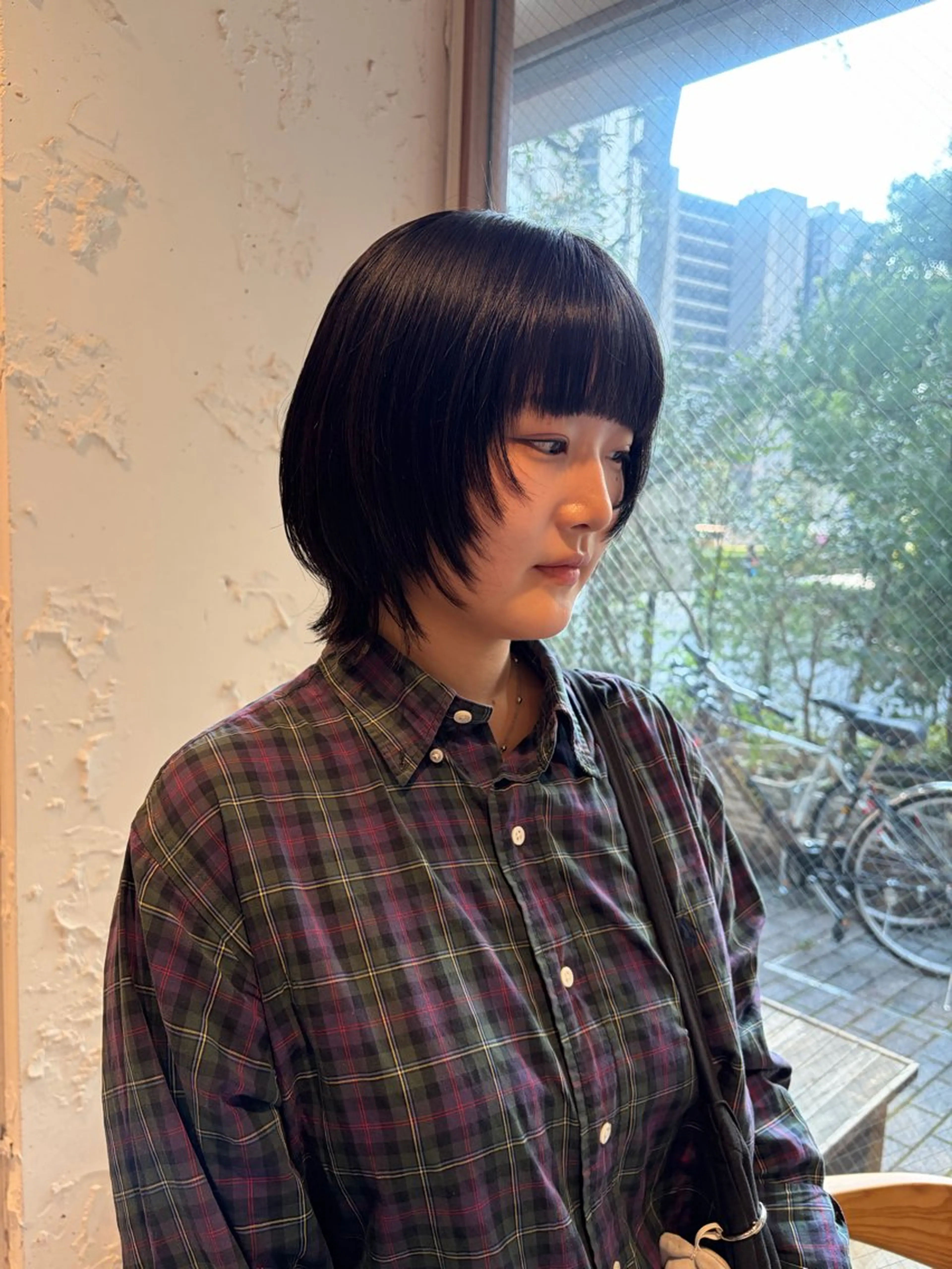 ショート 🌸cocomi🌸 透明感カラー🩶パリのヘアスタイル