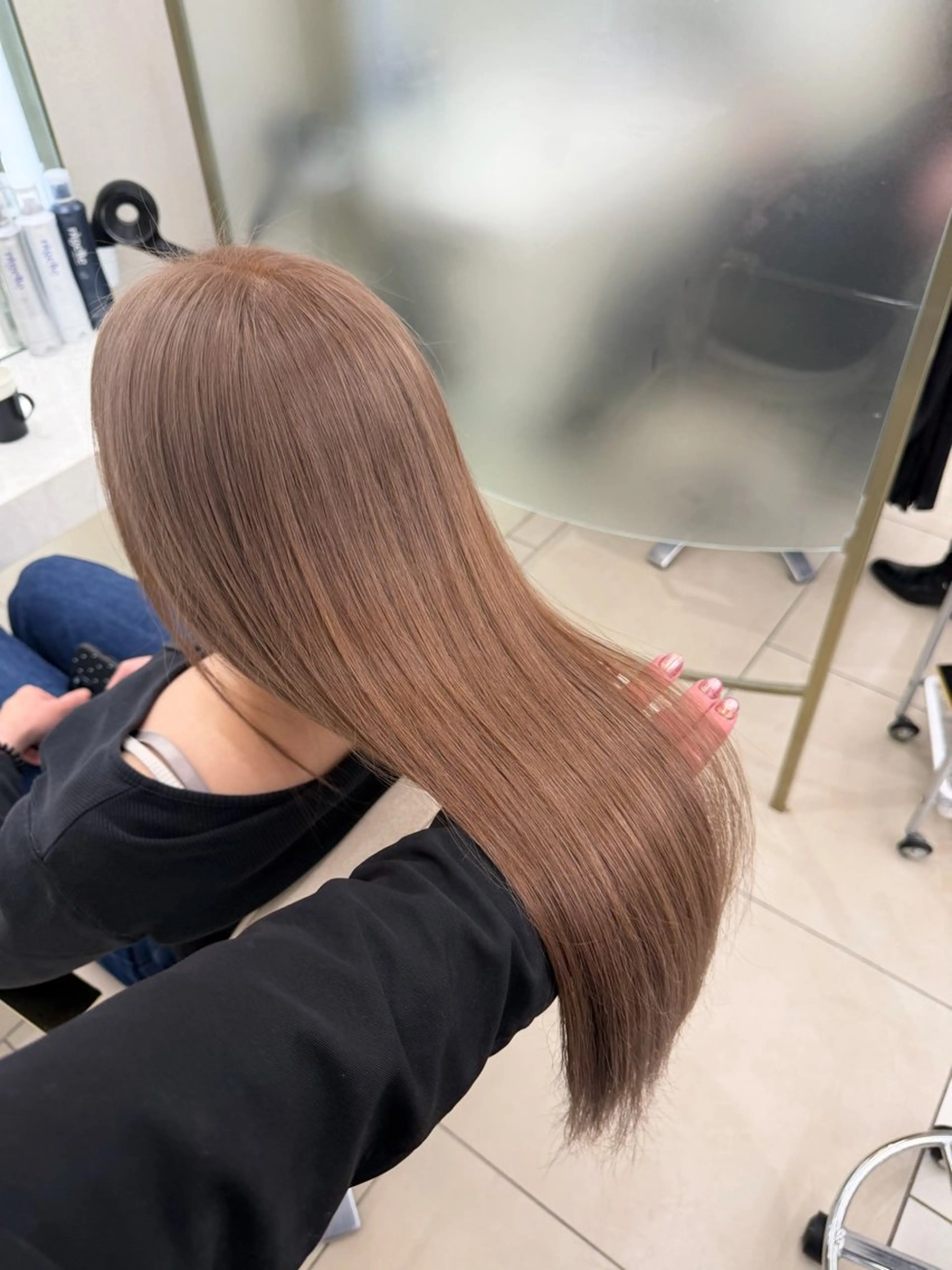 ロング カラー COA GINZA 小野澤駿のヘアスタイル