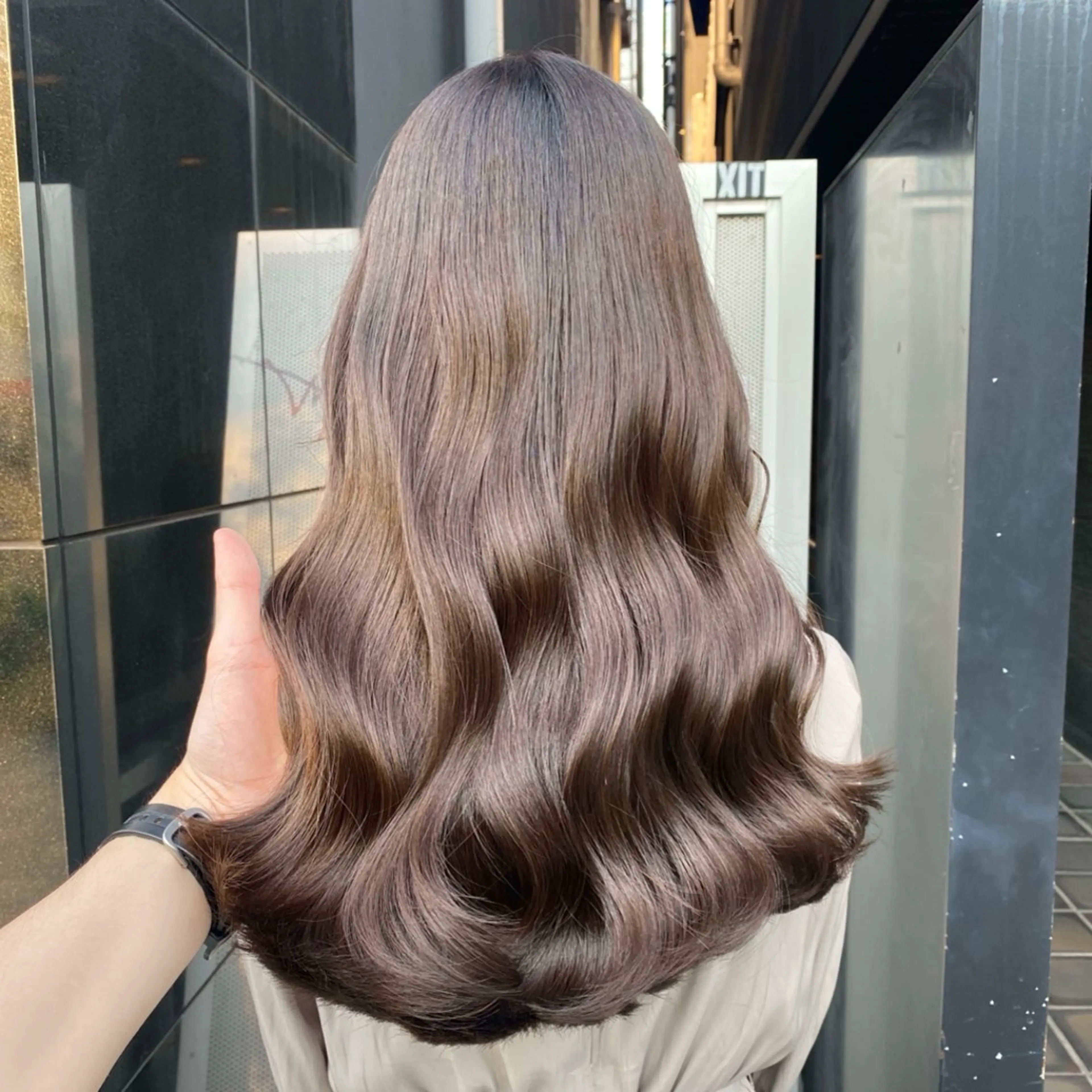 ロング カラー ヘアカラー 山内 直英のヘアスタイル