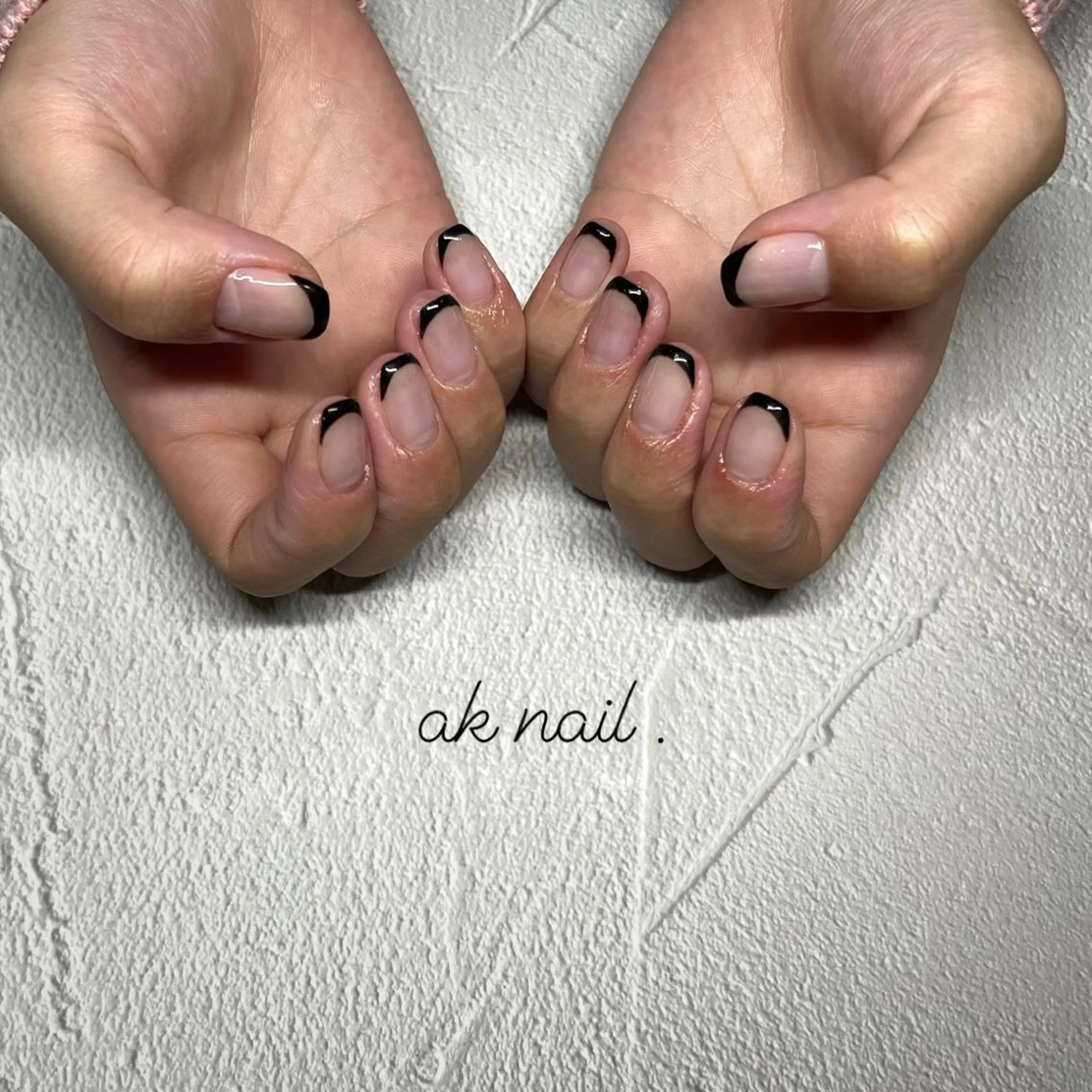 ショート ネイル ハンドネイル ak nail .のネイルデザイン